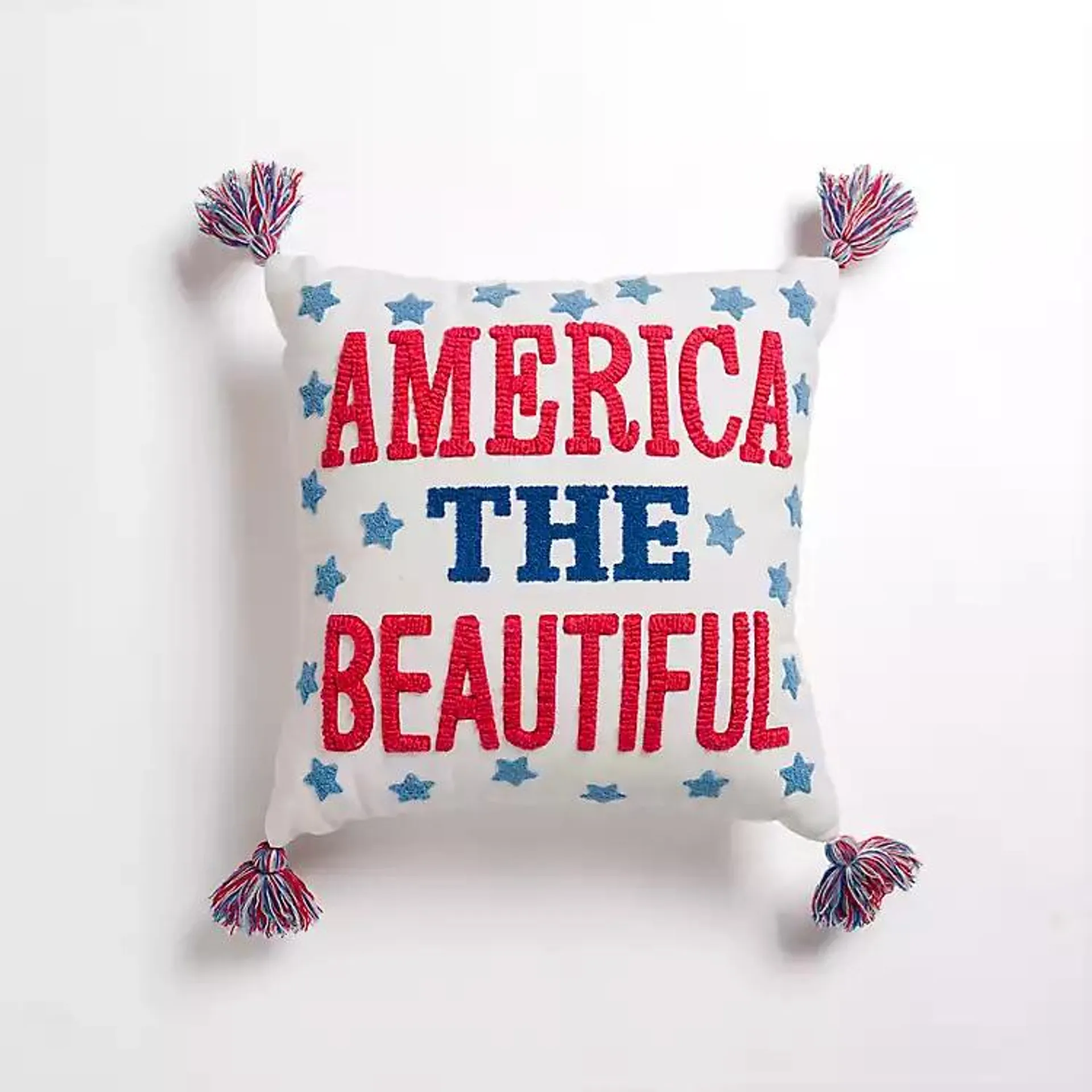 America the Beautiful Pillow