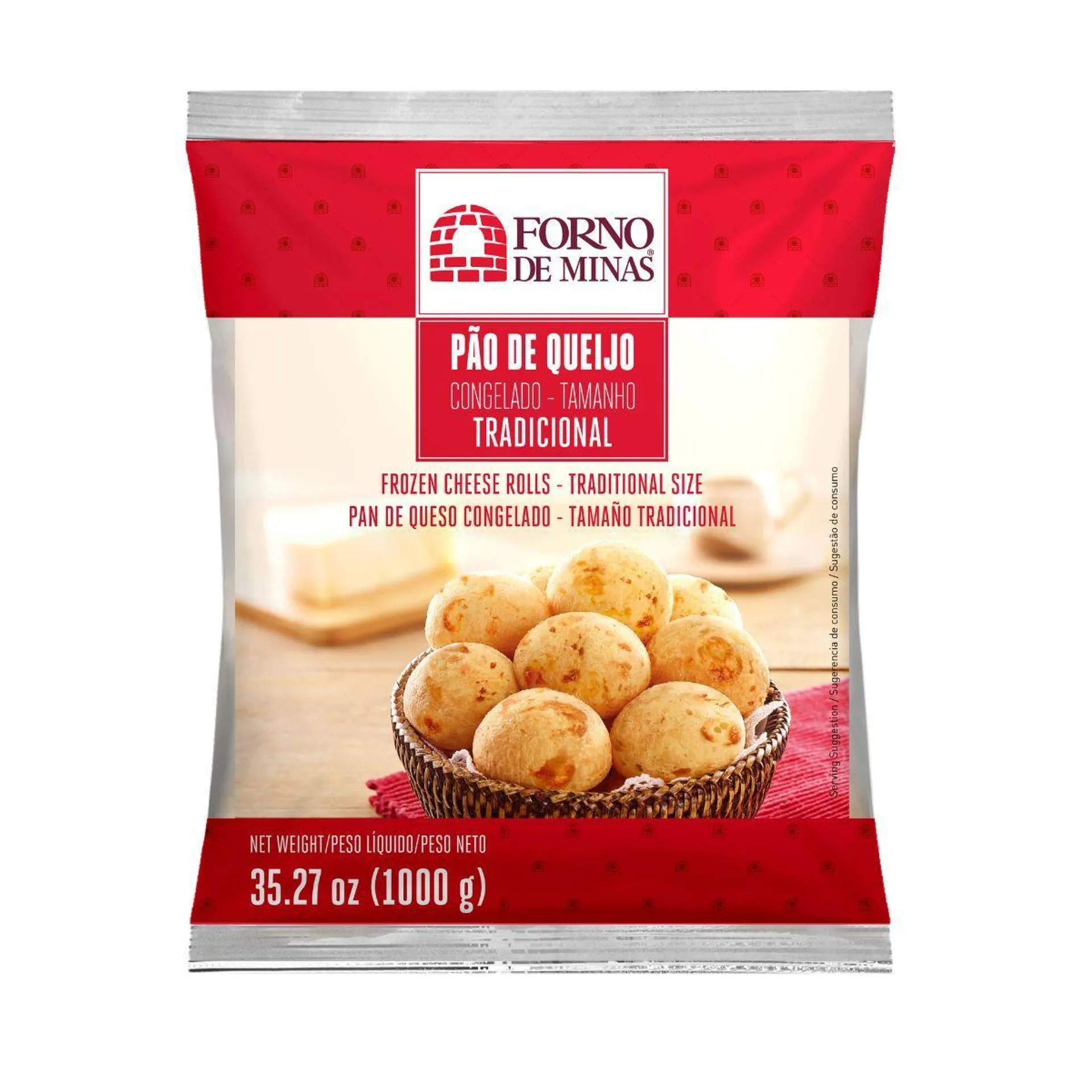 Forno De Minas Pao de Queijo Tradicional 1kg