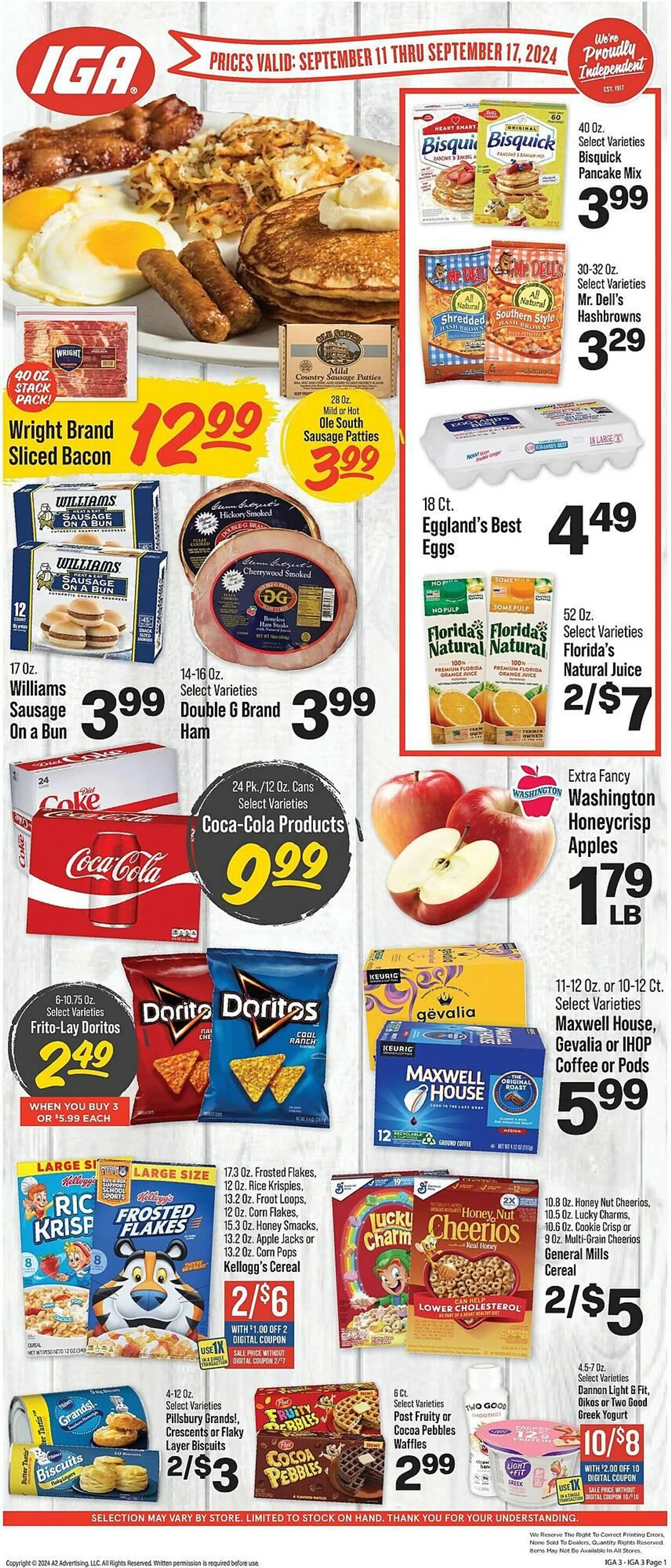 IGA Weekly Ad - 1