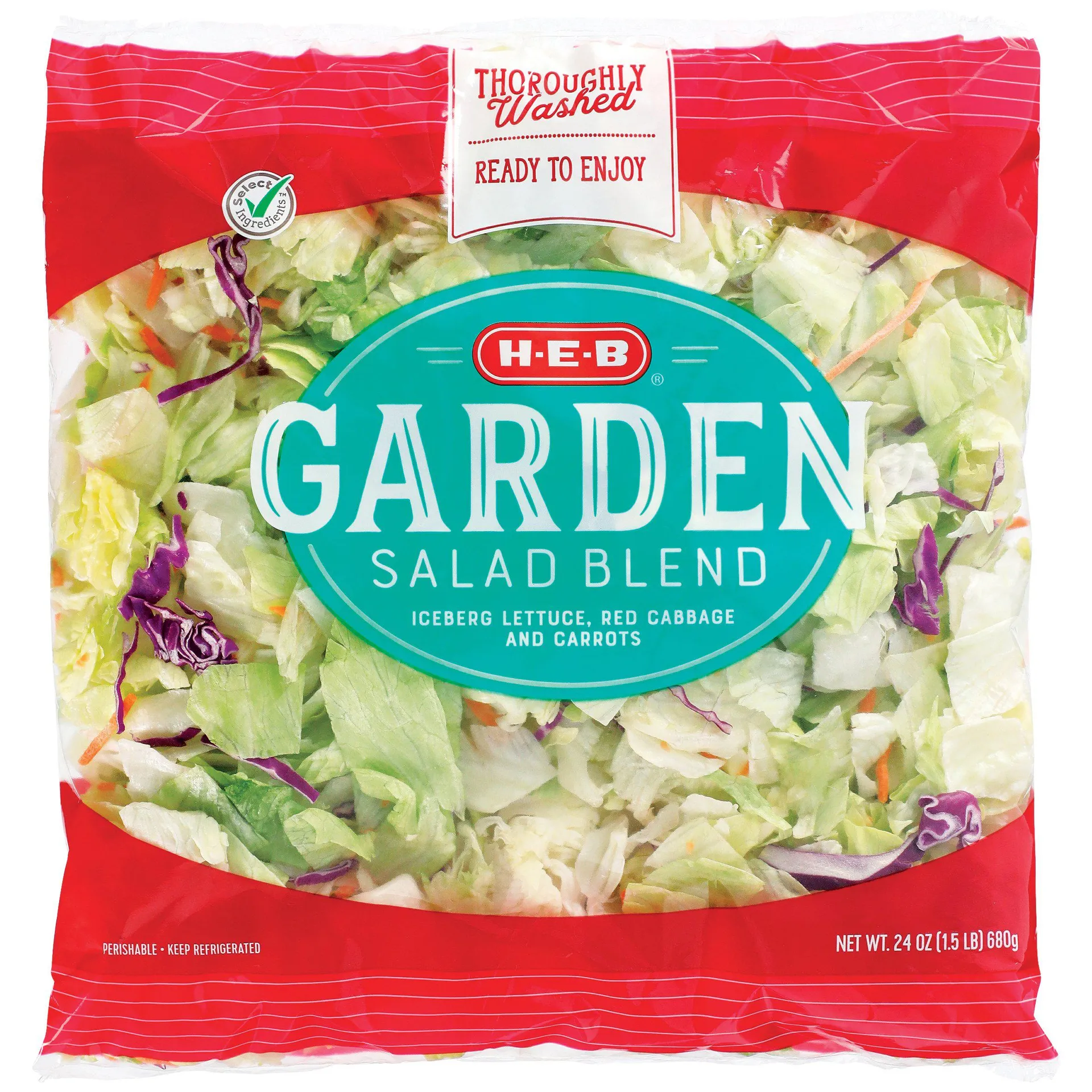 H‑E‑B Garden Salad Blend