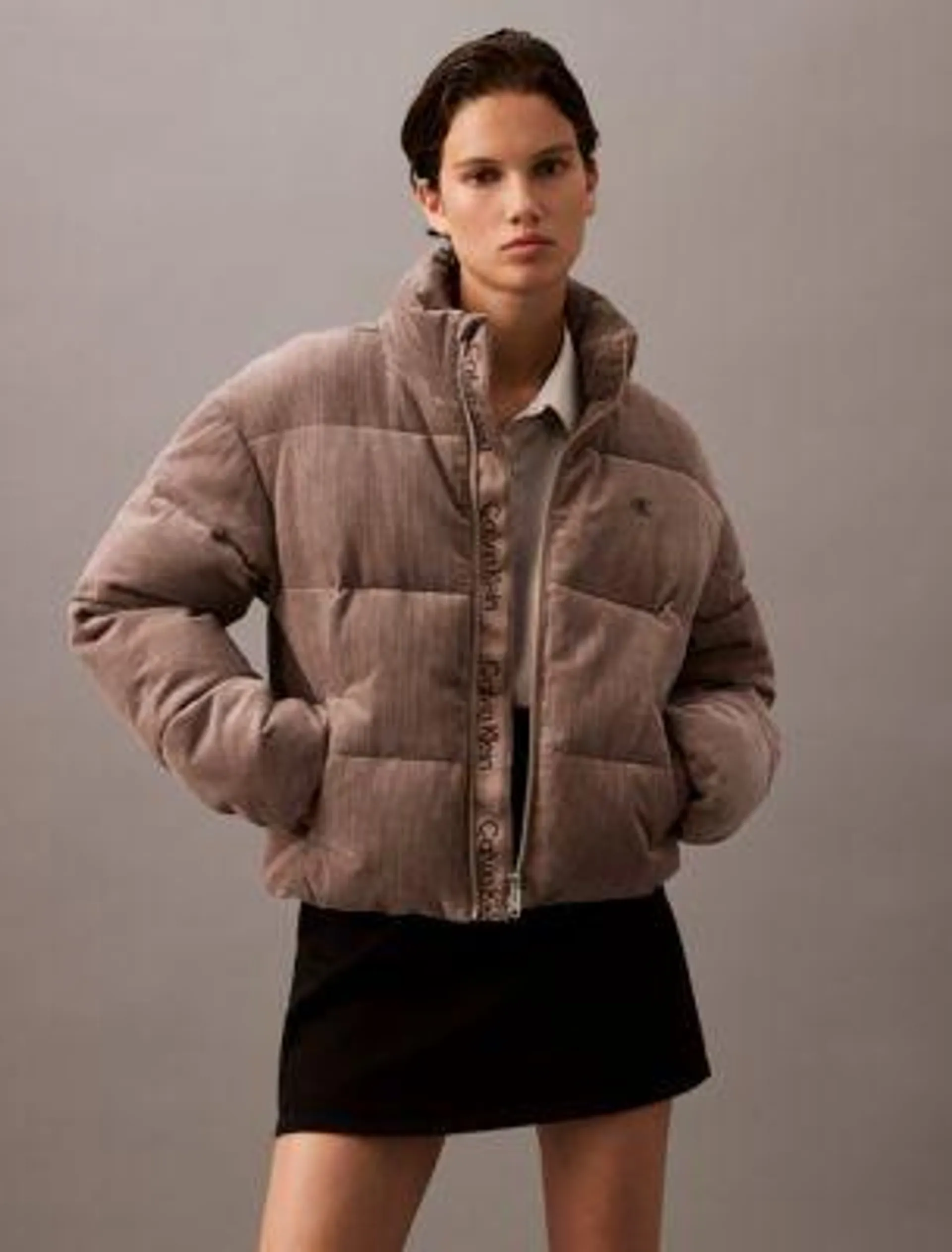 Classic Corduroy Puffer Jacket