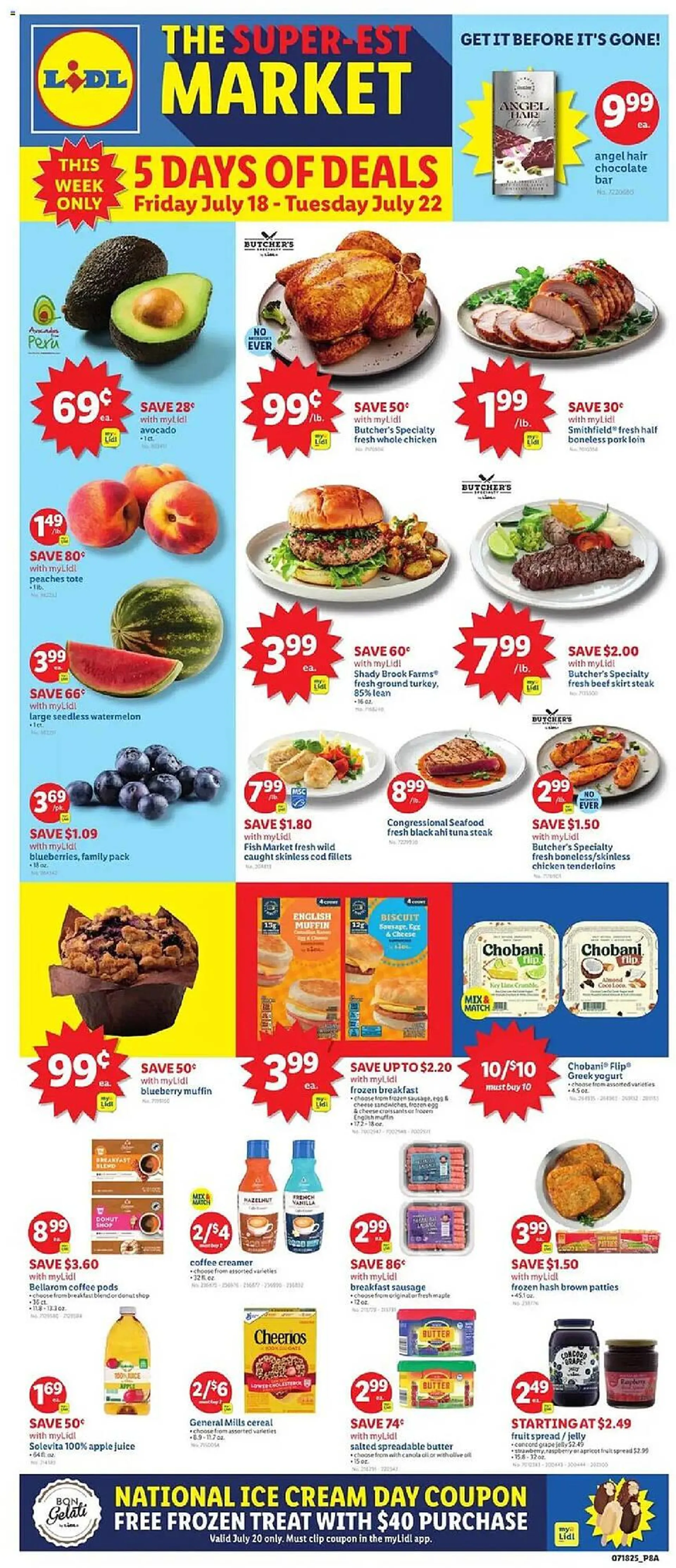 Weekly ad Lidl Weekly Ad from July 18 to July 22 2025 - Page 1