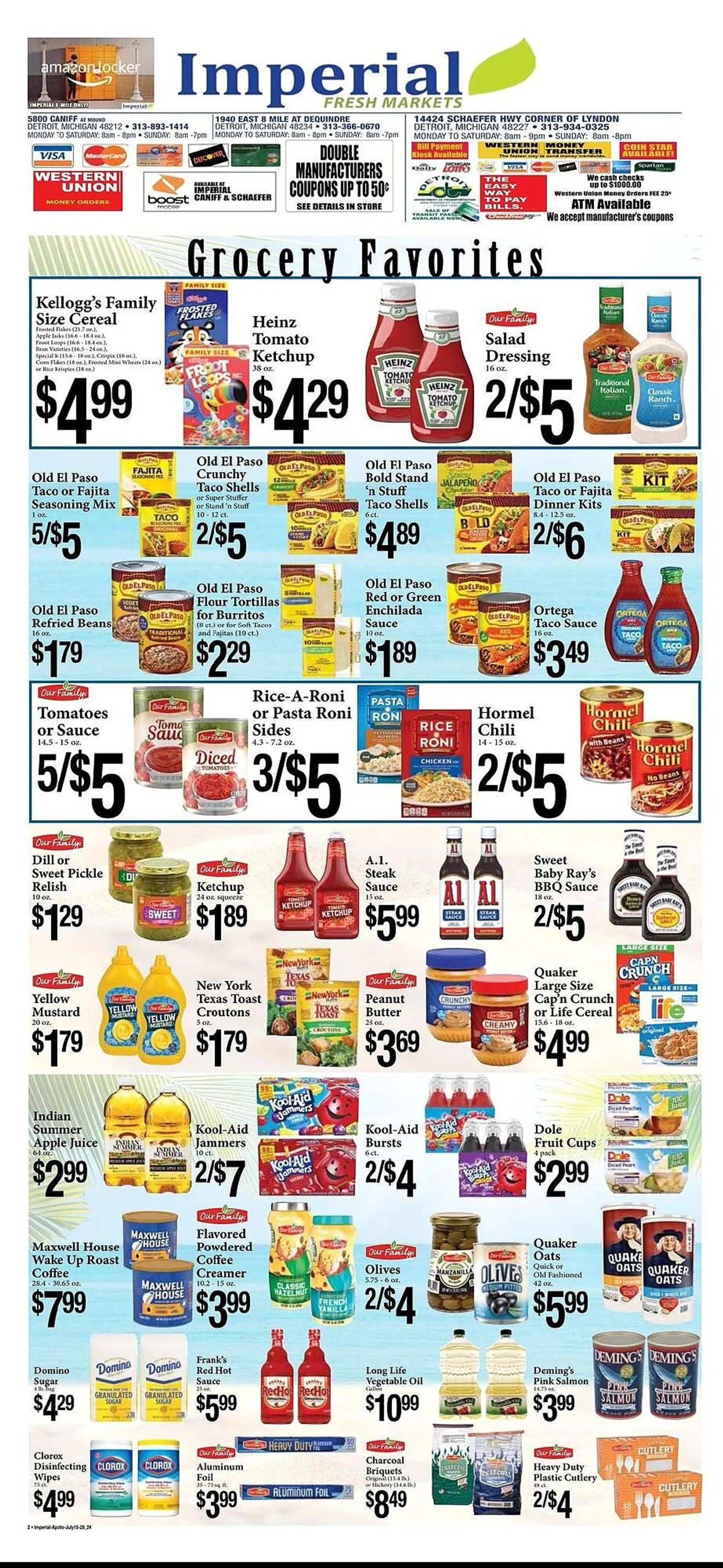 Weekly ad Imperial Fresh Markets Weekly Ad from July 15 to July 28 2024 - Page 2