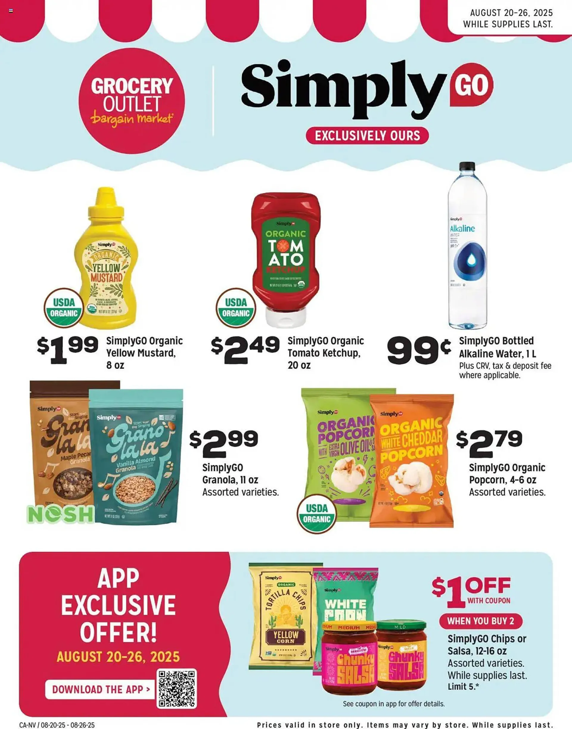 Weekly ad Grocery Outlet Weekly Ad from August 20 to August 27 2025 - Page 1