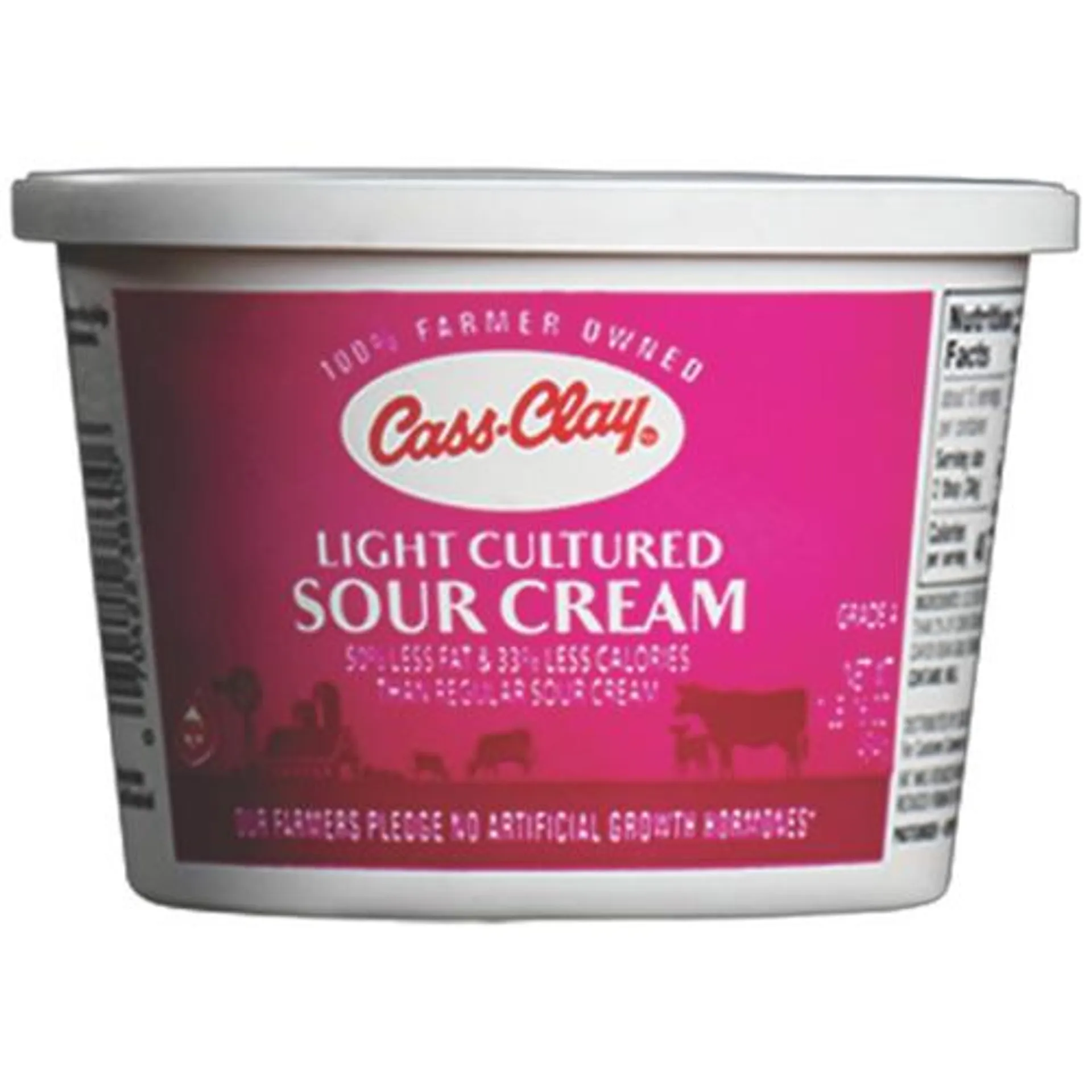 Cass-Clay® light cultured sour cream