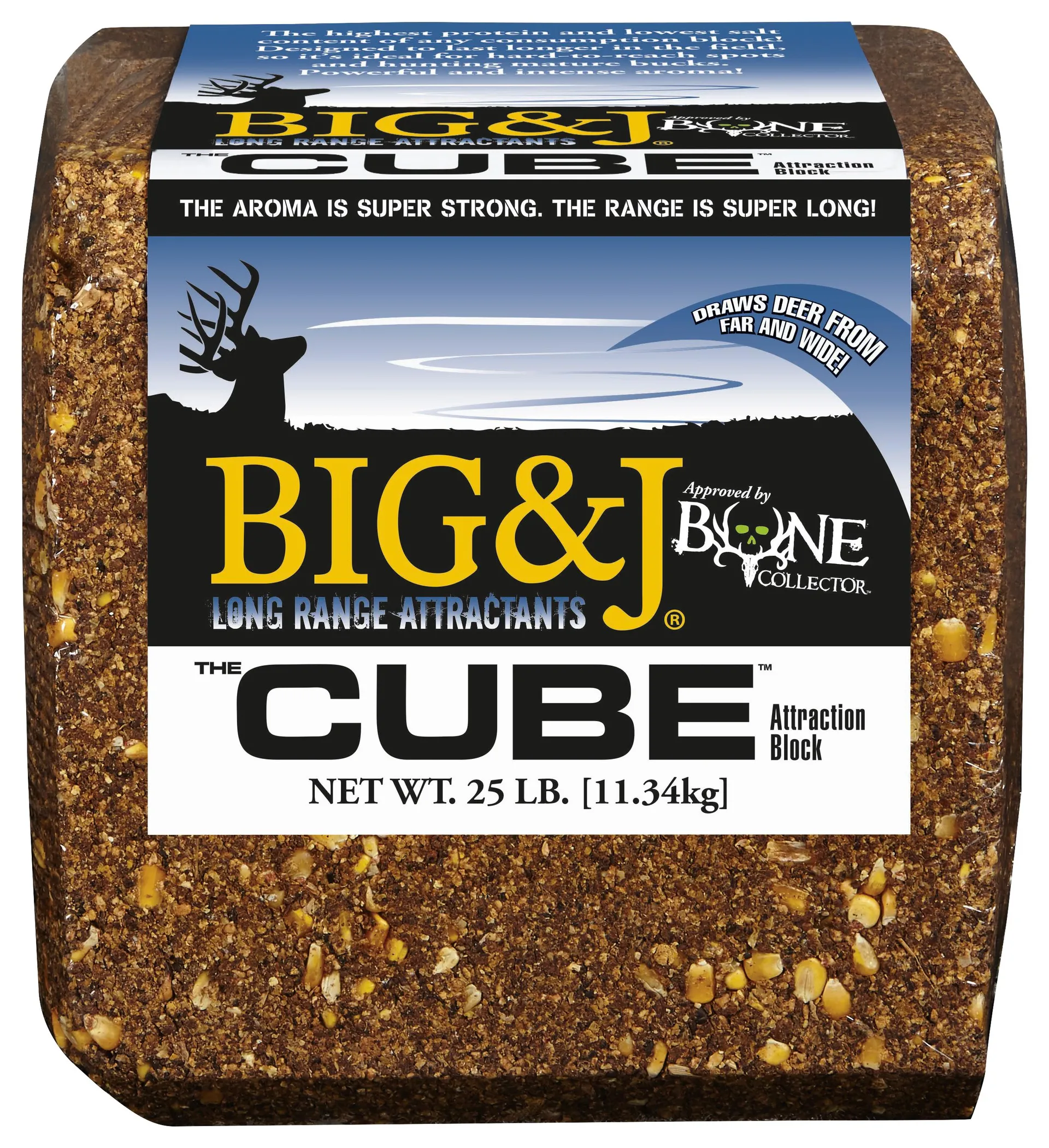 Big & J BB2 The Cube Deer Supplement Attraction Block