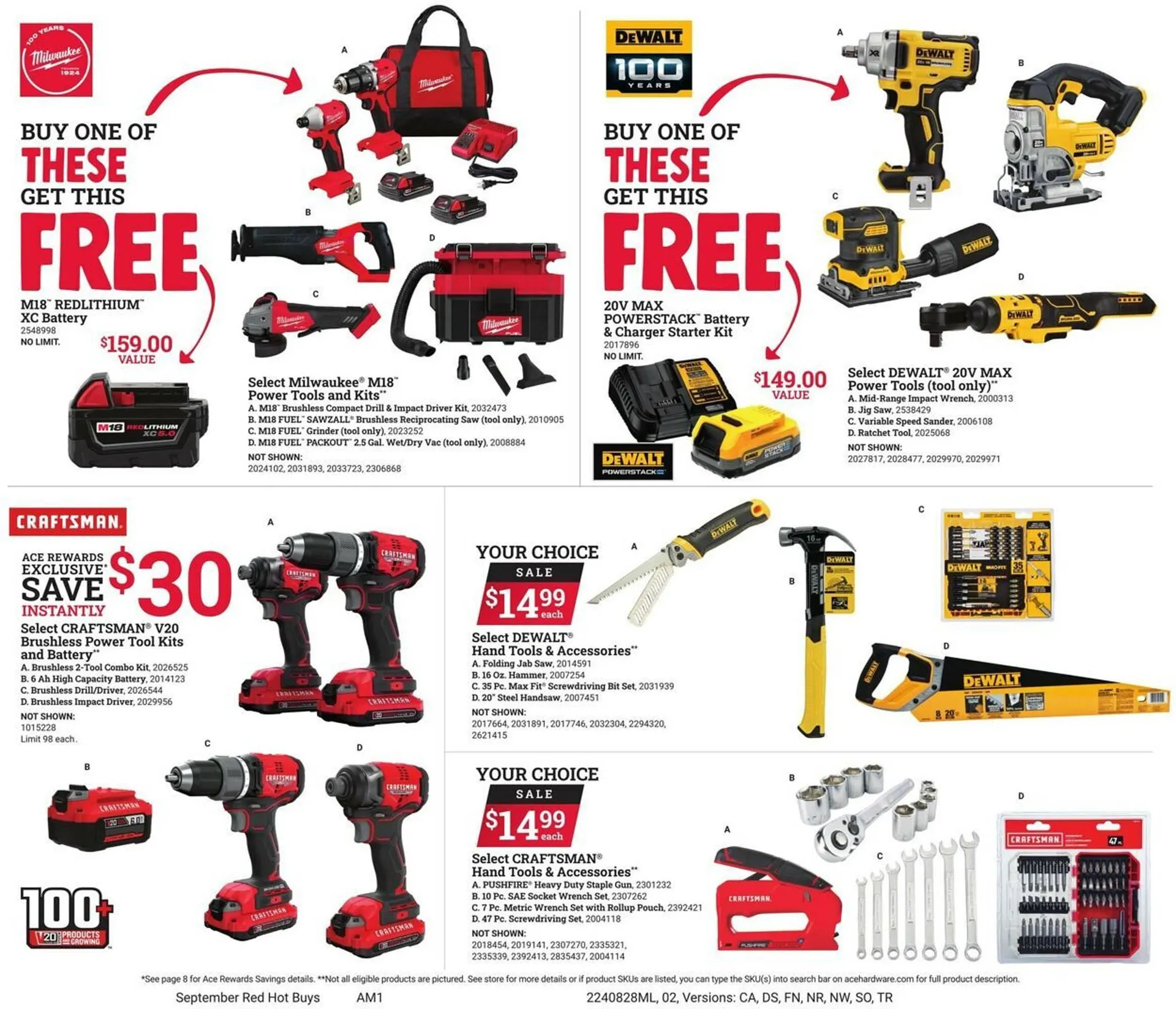 Weekly ad Ace Hardware Weekly Ad from August 28 to September 30 2024 - Page 2