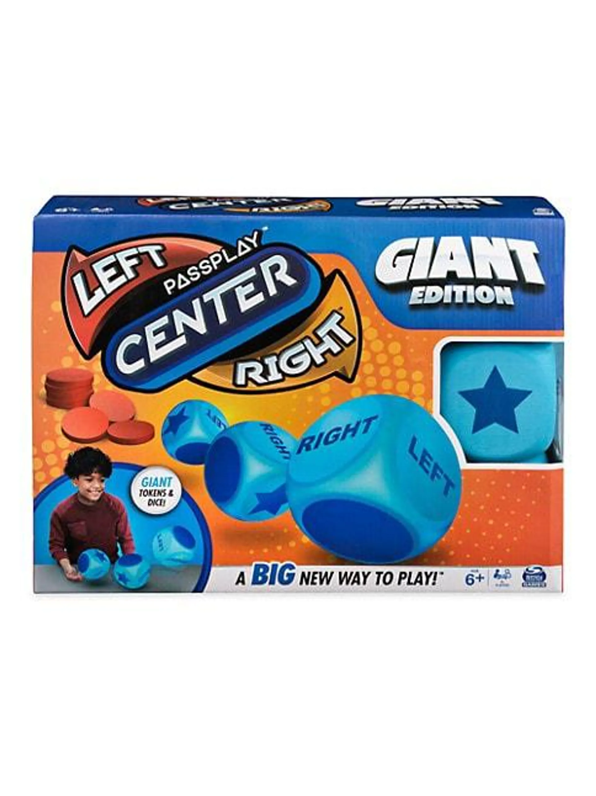 Giant Passplay: The Game Of Left Center Right