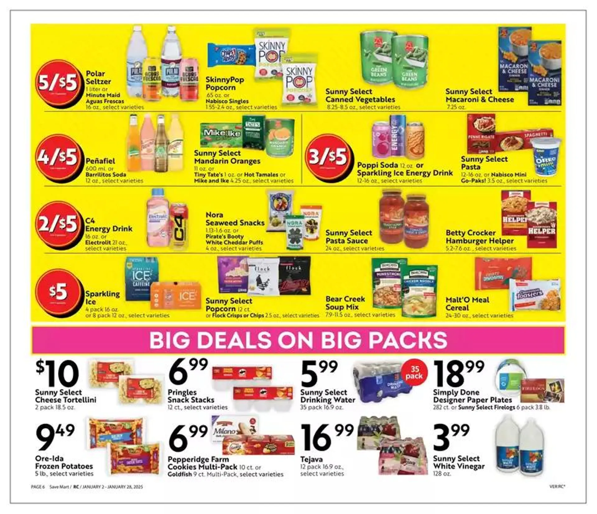 Weekly ad Offers for bargain hunters from January 2 to January 28 2025 - Page 6