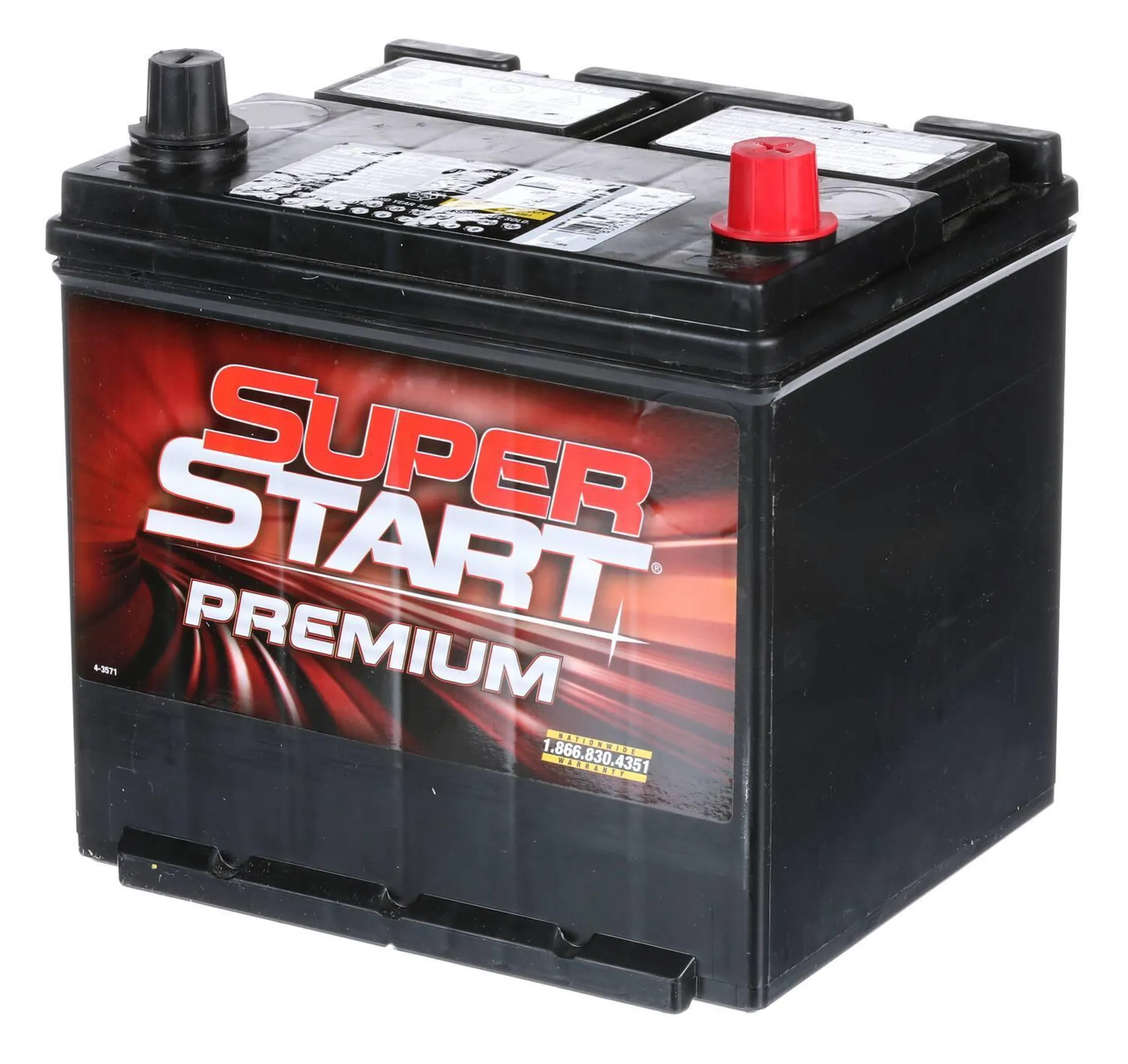 Super Start Premium Standard Flooded Top Post Battery Group Size 121R - 121RPRM