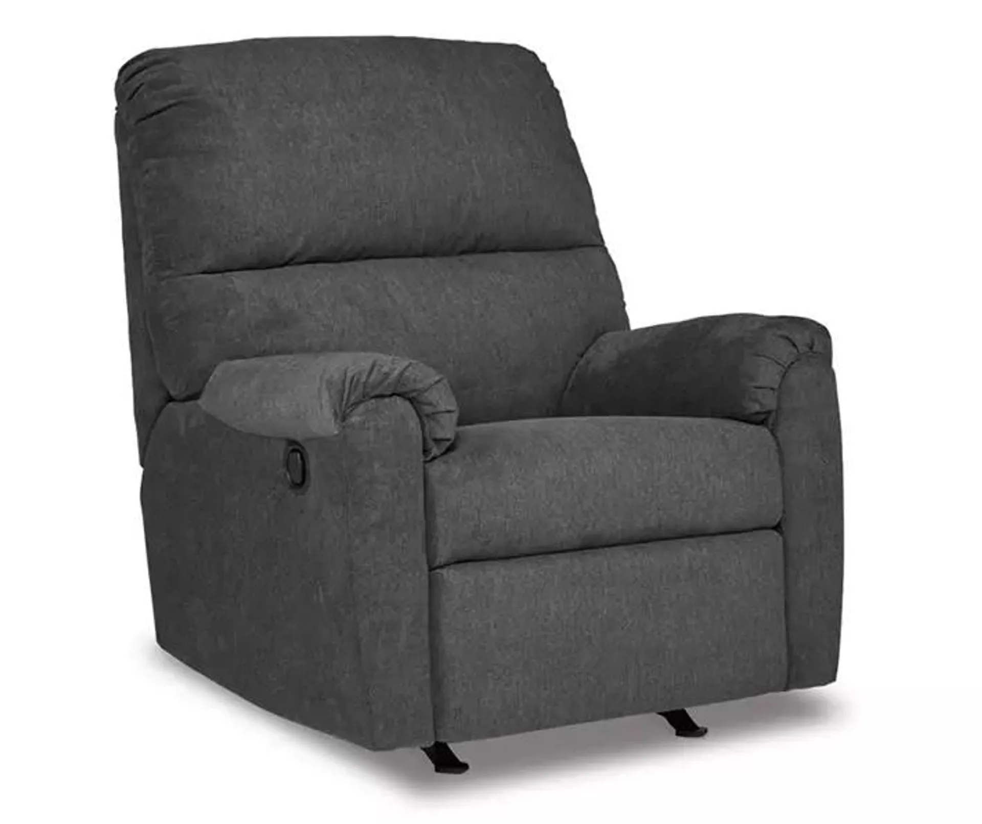 Miravel Gunmetal Rocker Recliner