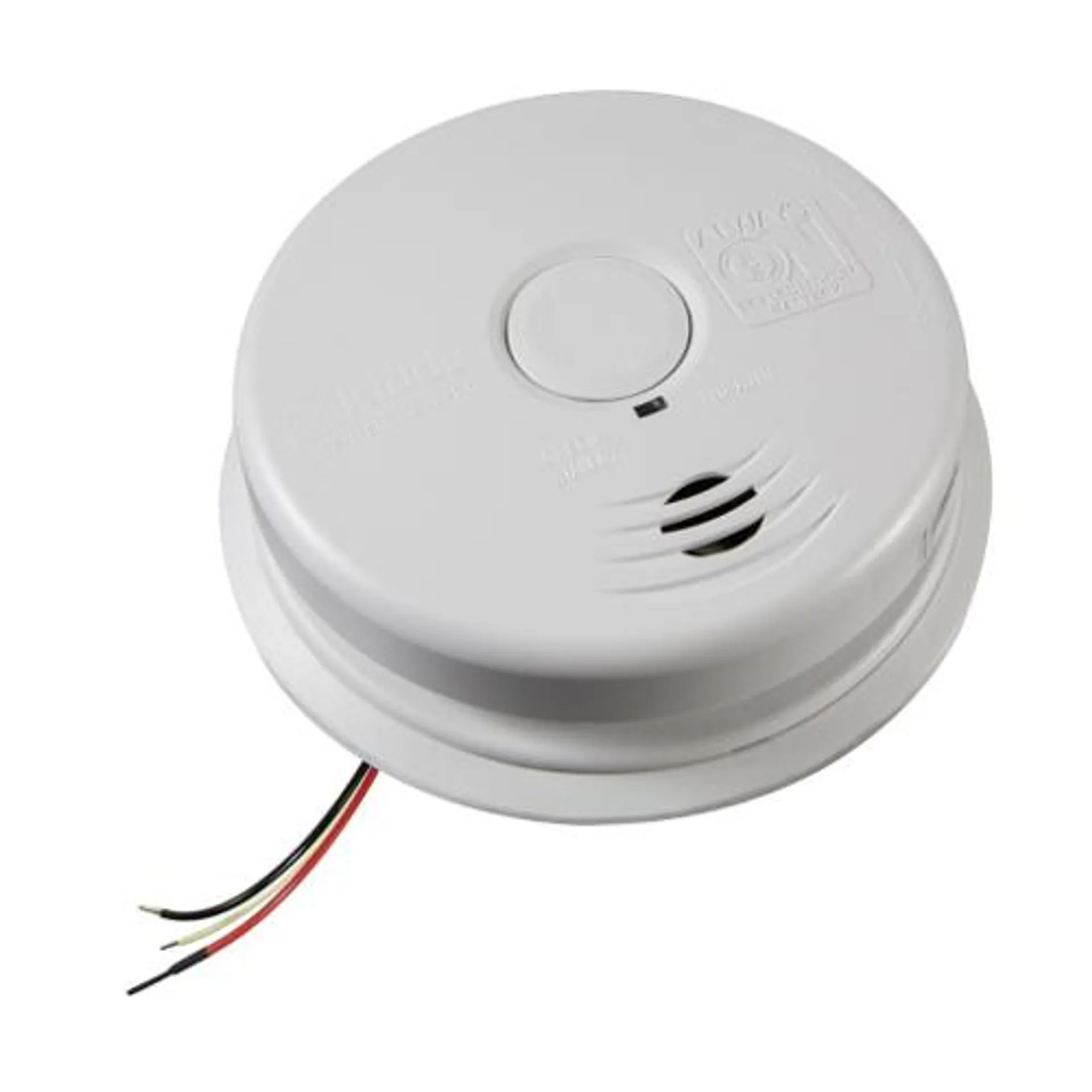 Kidde Worry-Free 120V AC Wire-in Smoke Alarm Sealed Lithium Battery Backup