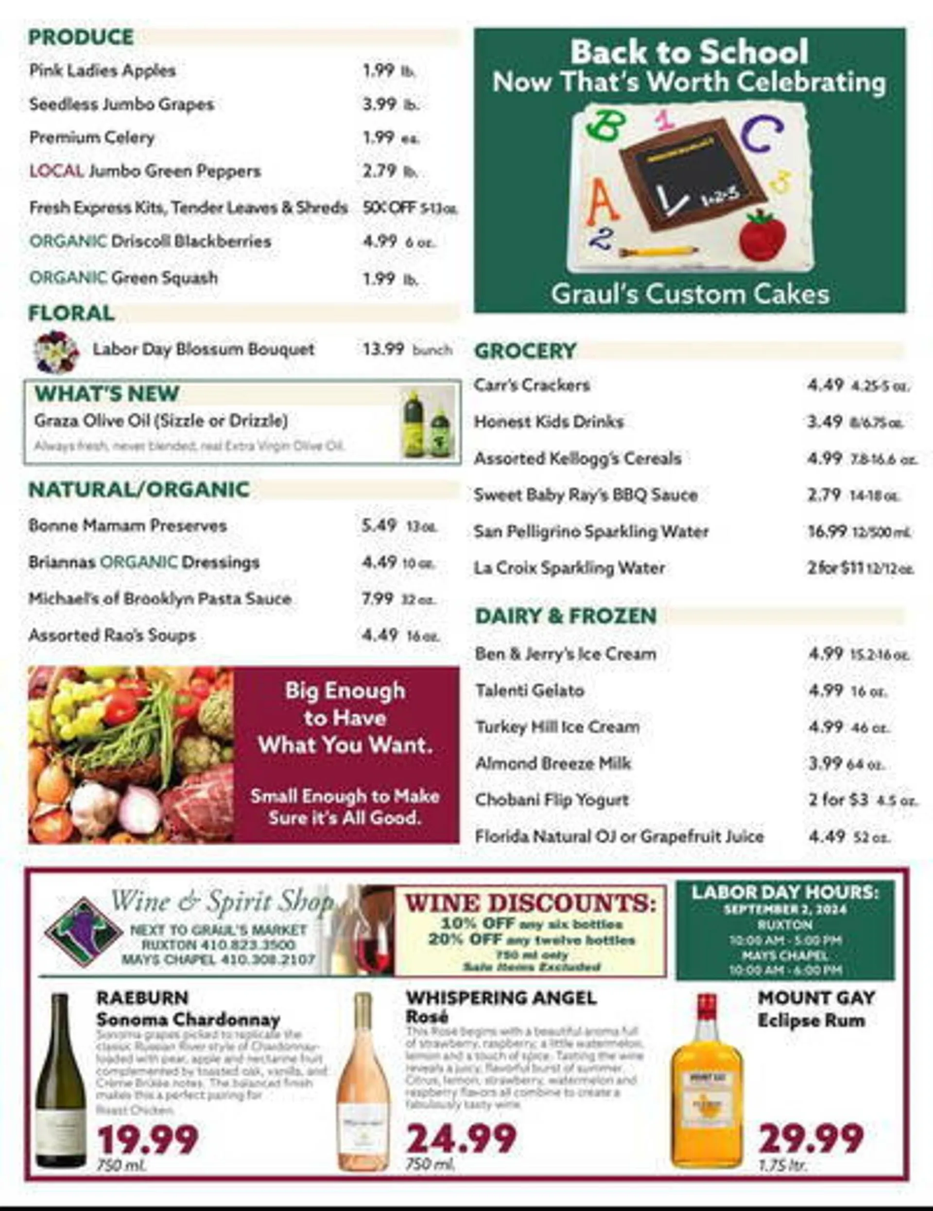 Weekly ad Graul's Market Weekly Ad from August 23 to September 5 2024 - Page 2