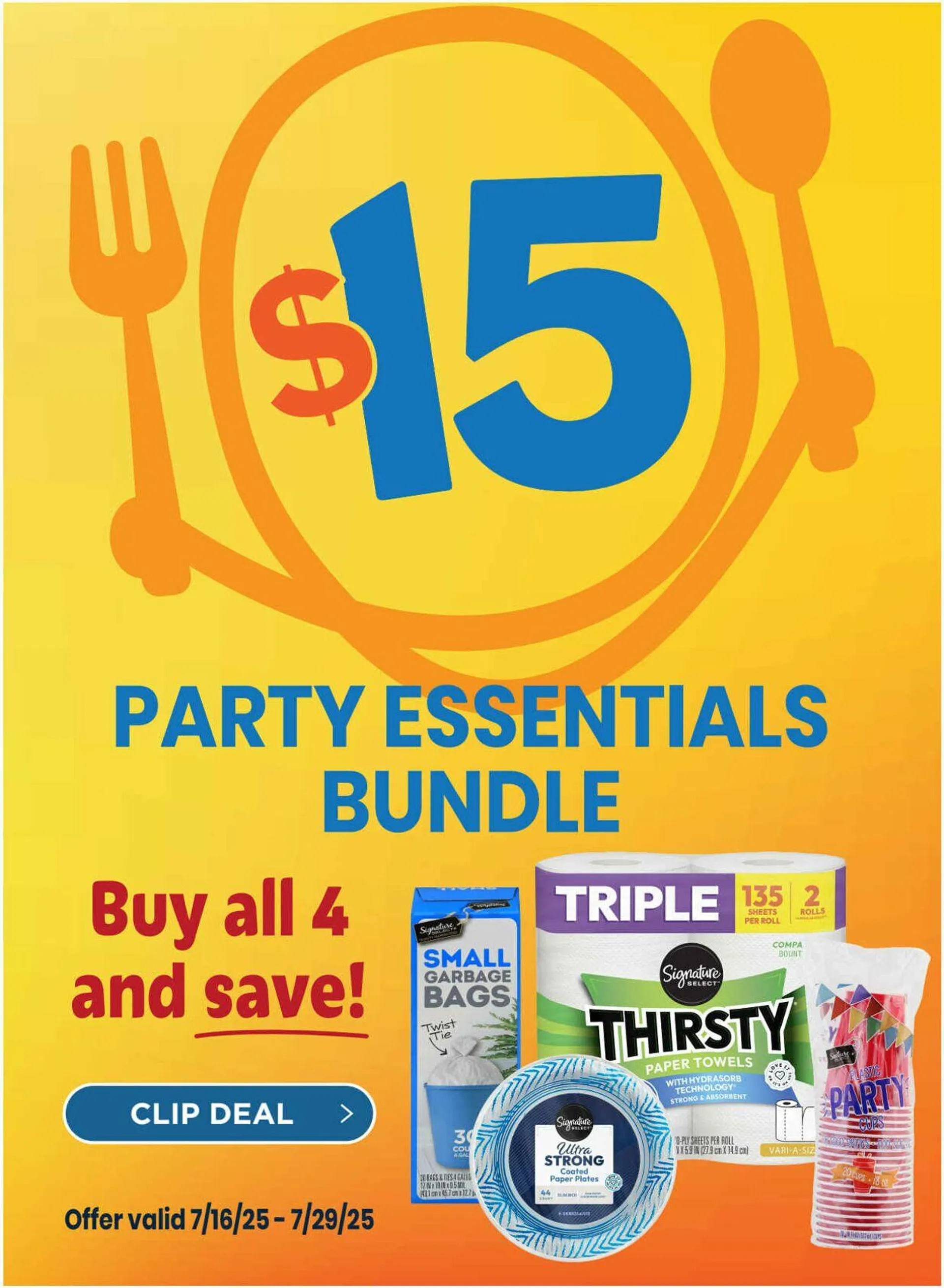 Weekly ad United Supermarkets Current weekly ad from July 15 to July 29 2025 - Page 1