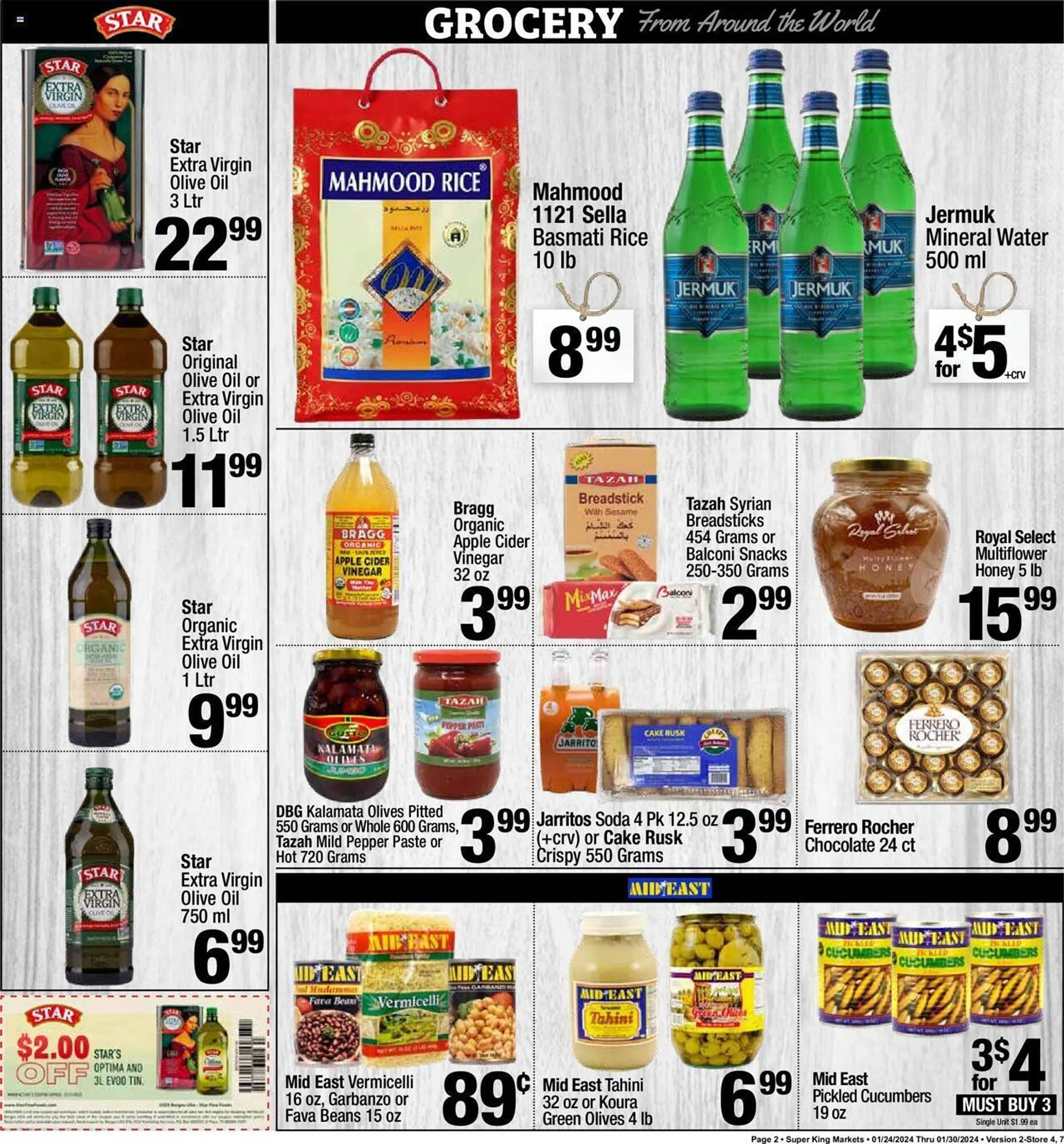 Weekly ad Super King Markets Weekly Ad from January 24 to January 30 2024 - Page 2