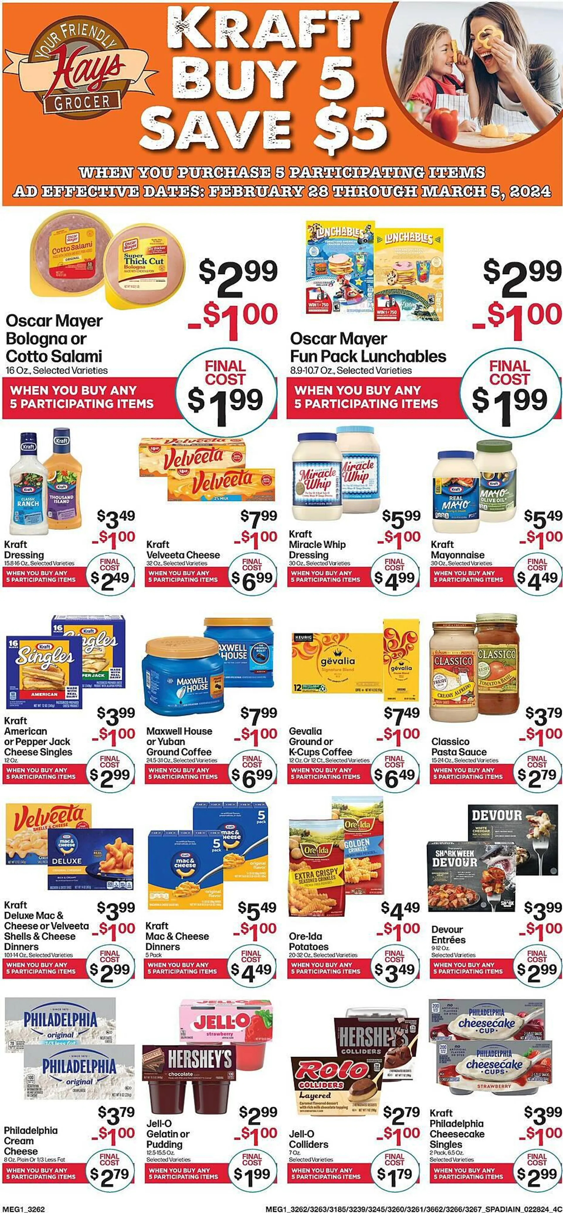 Weekly ad Hays Supermarket Weekly Ad from February 28 to March 5 2024 - Page 