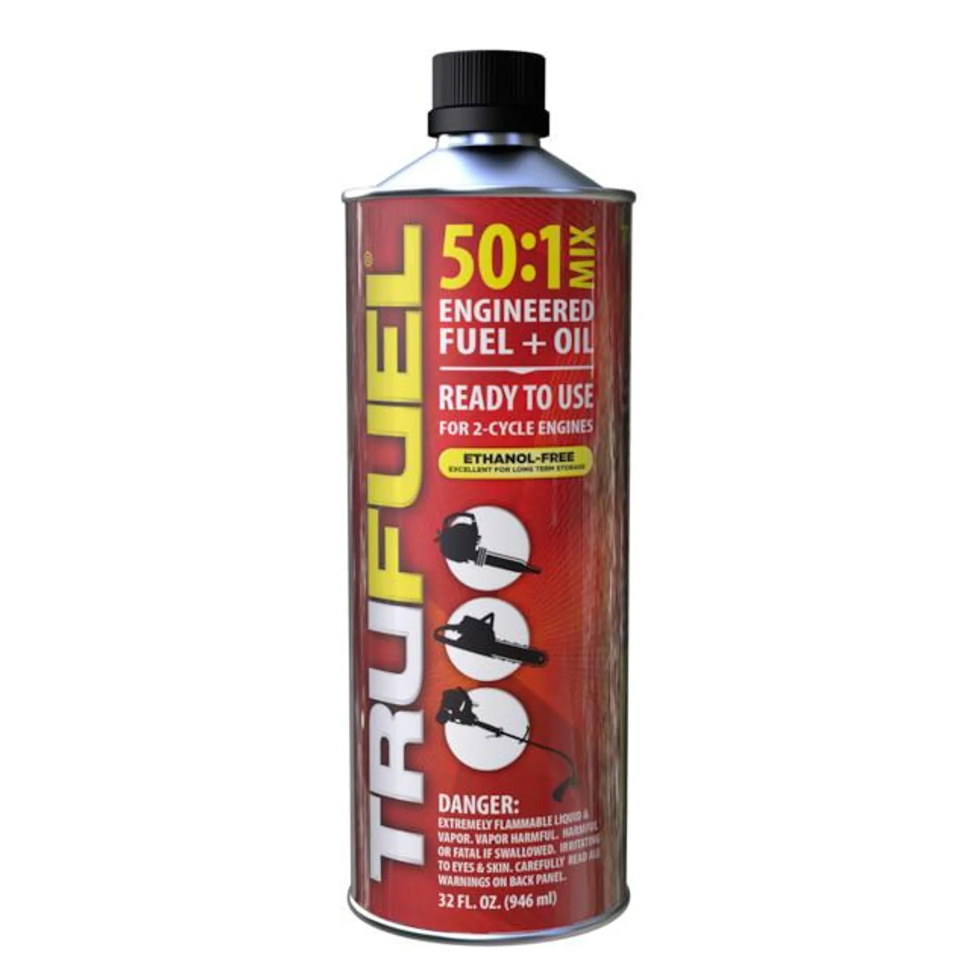 TruFuel 32-oz 50:1 Ethanol Free Pre-Blended 2-Cycle Fuel