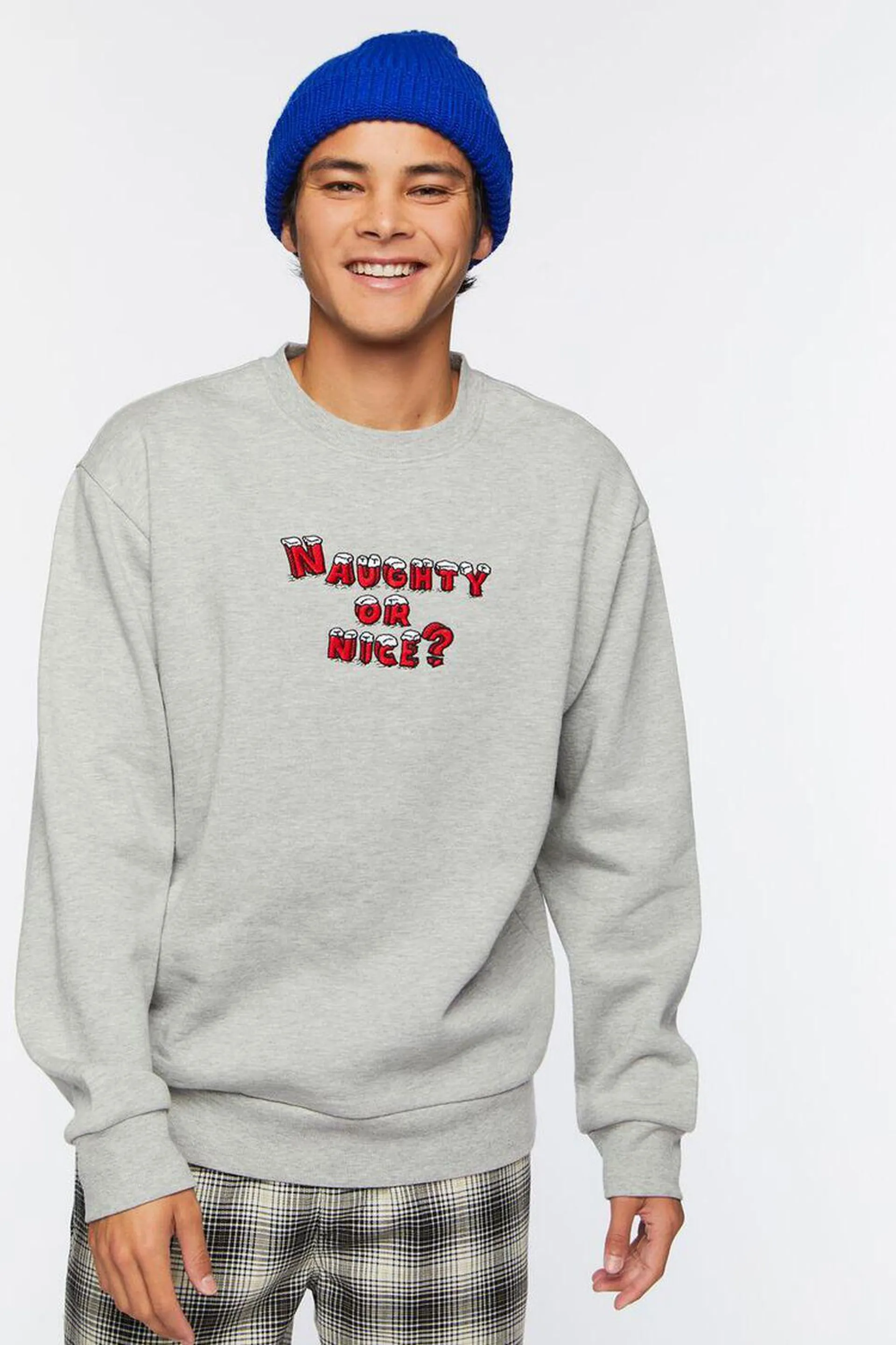 Naughty Or Nice Graphic Pullover