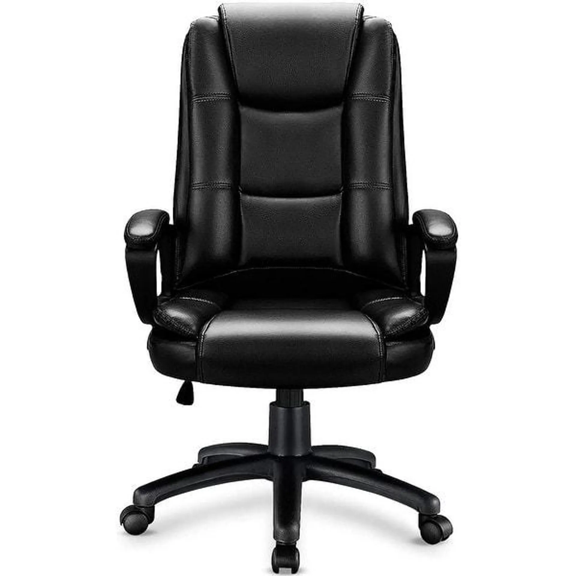 Bossin Big and Tall Office Chair High Back Executive Chair Ergonomic Adjustable Executive Leather Chair,400lbs