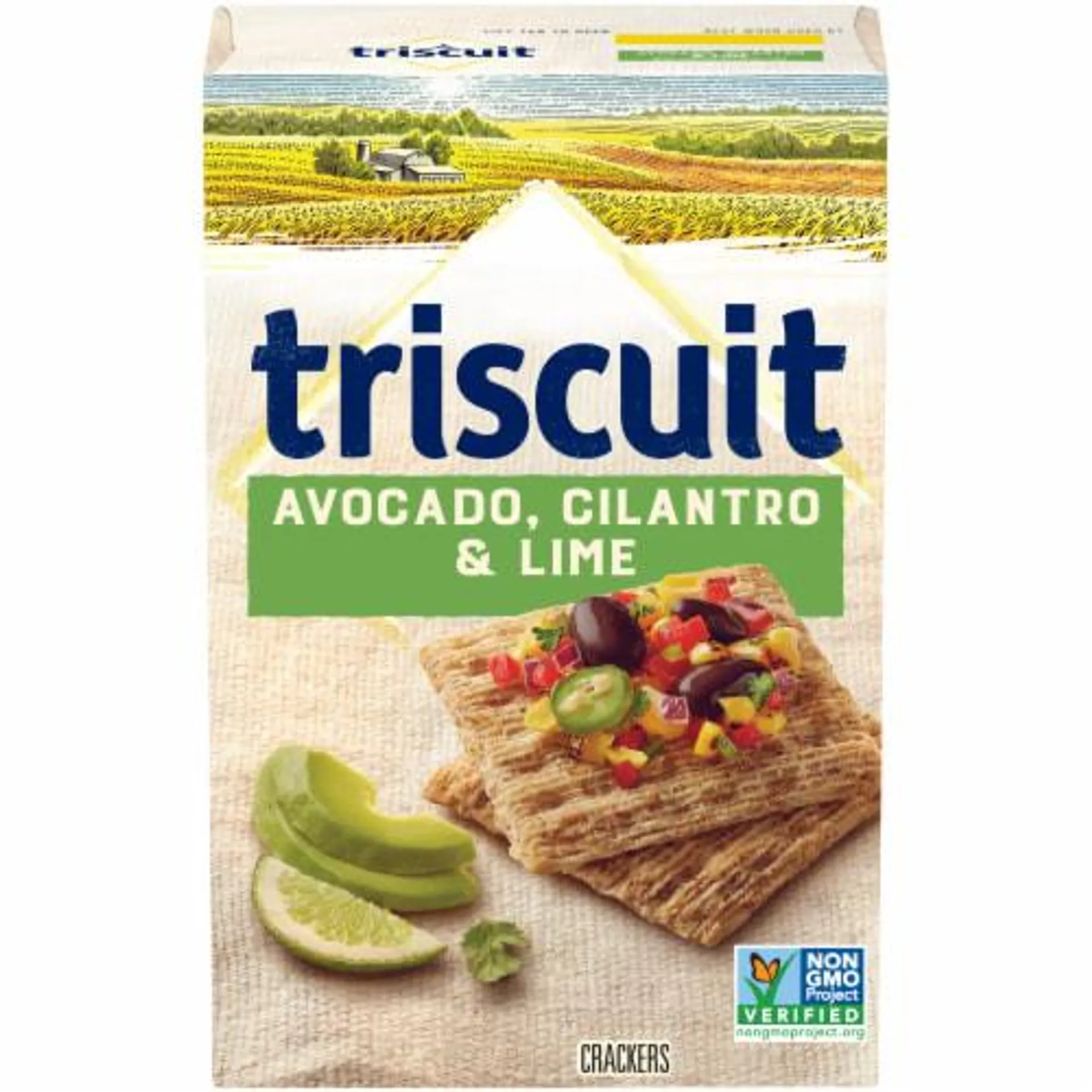 Triscuit Avocado Cilantro & Lime Whole Grain Wheat Crackers