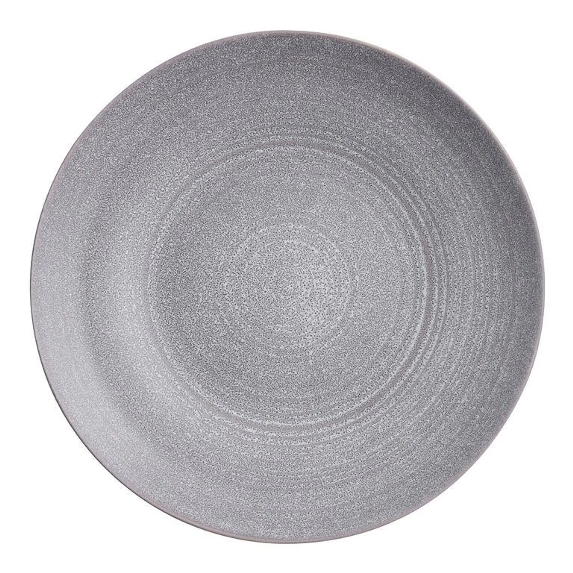 Ash Satin Gray Speckled Salad Plate