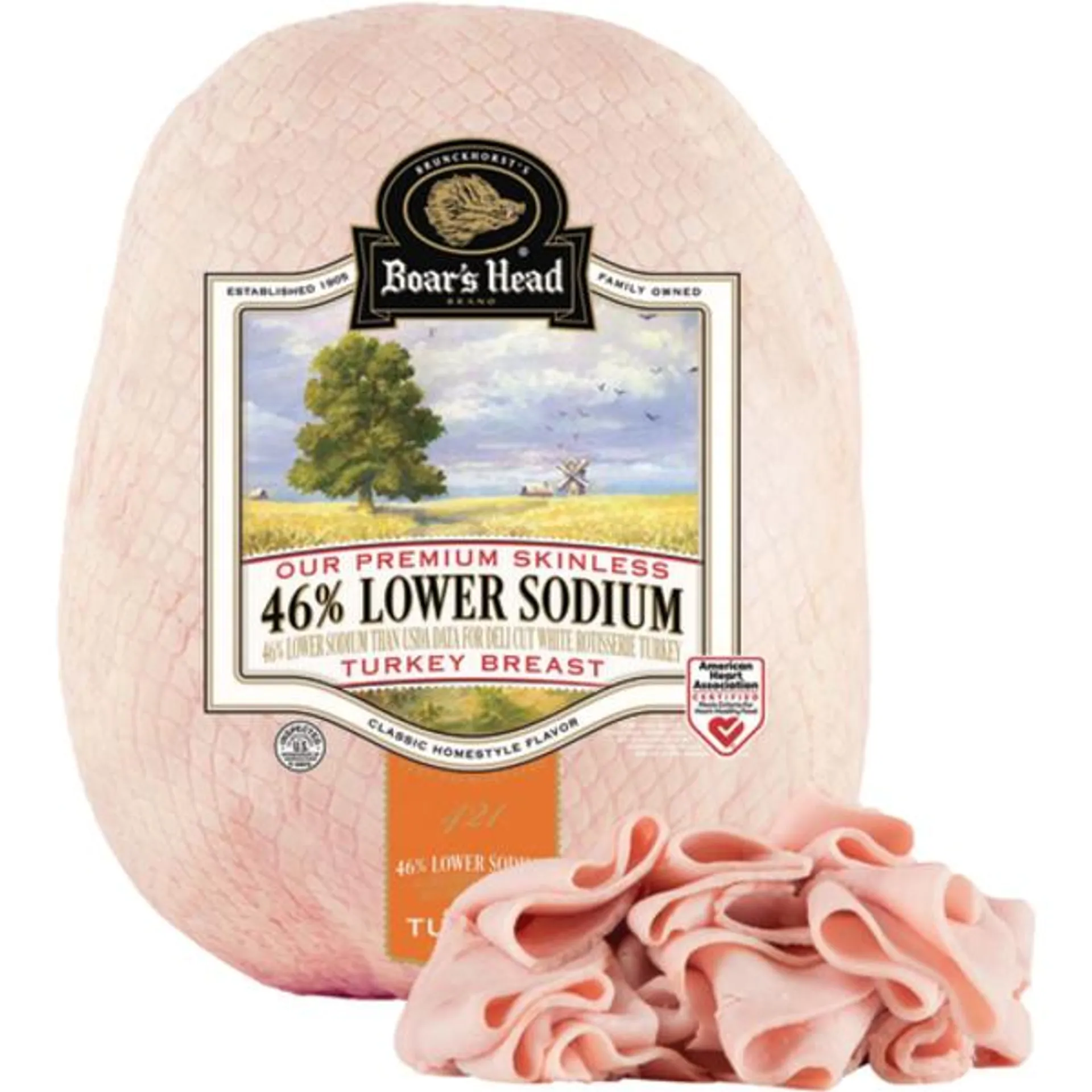 Boar's Head Brand Low Sodium Oven Roasted Turkey Breast