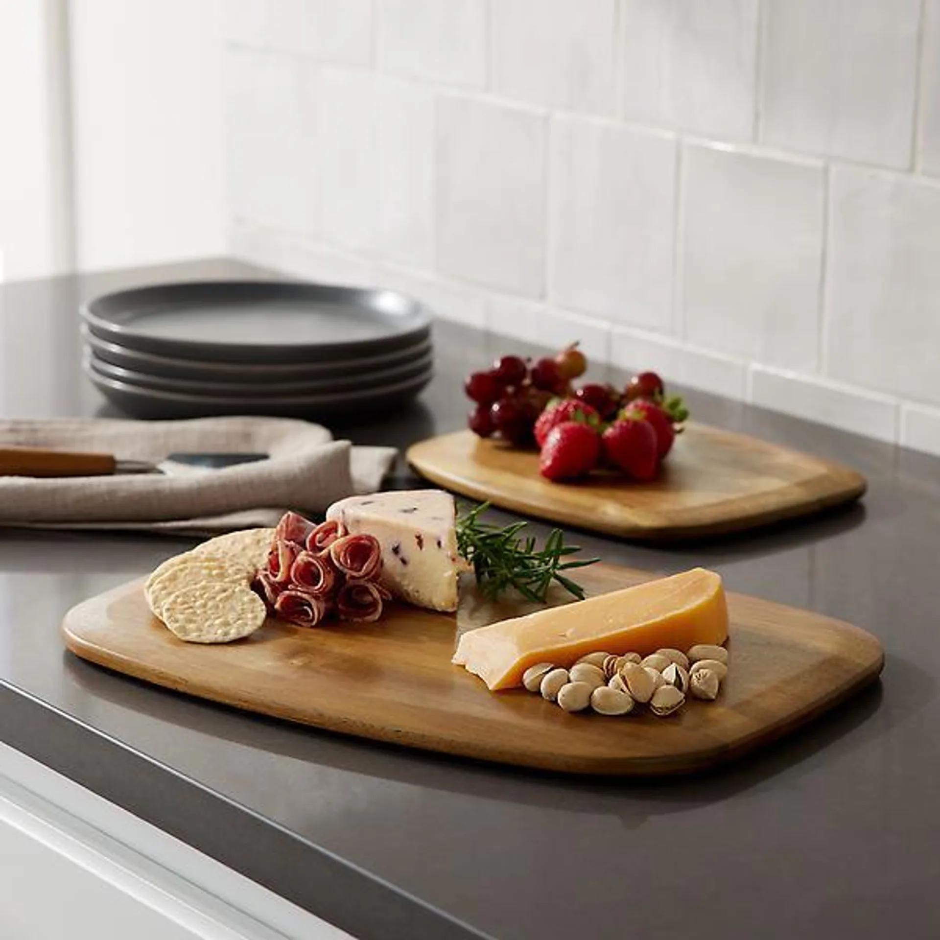 Rowan Acacia Cutting Boards Set of 2