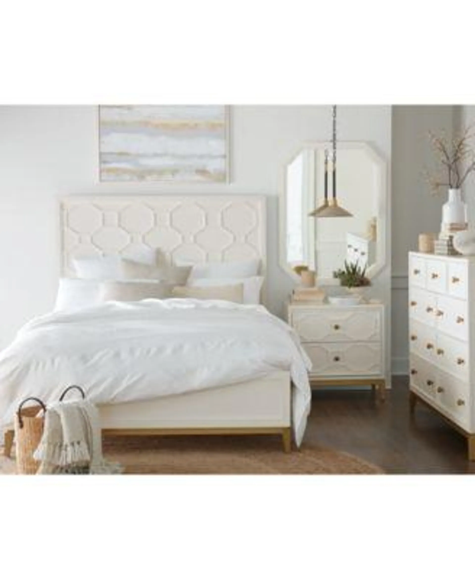 Rachael Ray Chelsea 3-Pc. Bedroom Set (Queen Bed, Dresser, Nightstand)