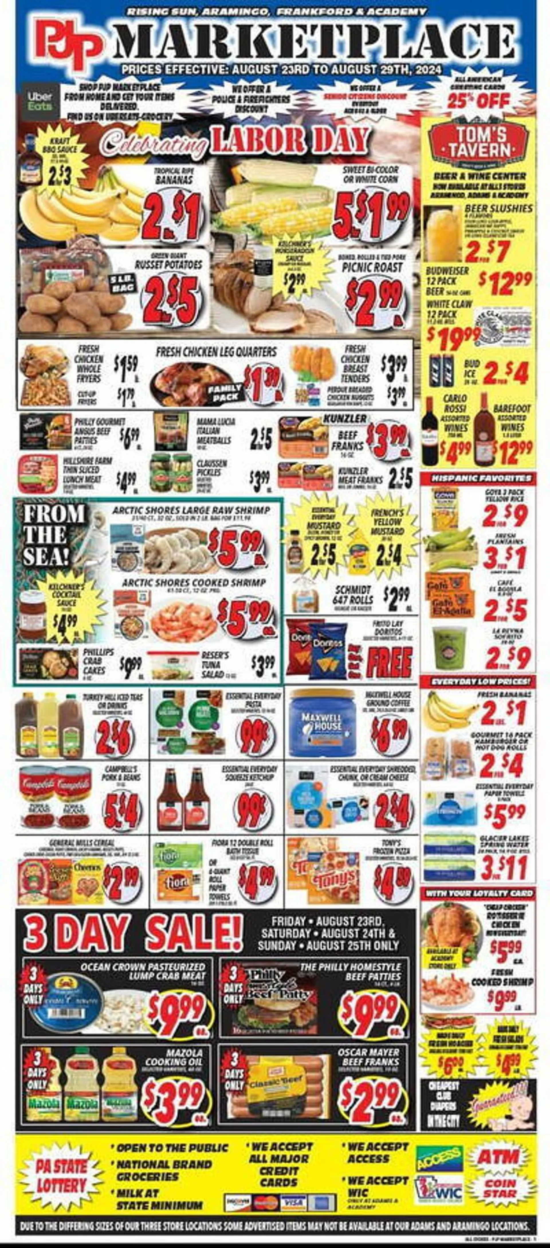 PJP Marketplace Weekly Ad - 1