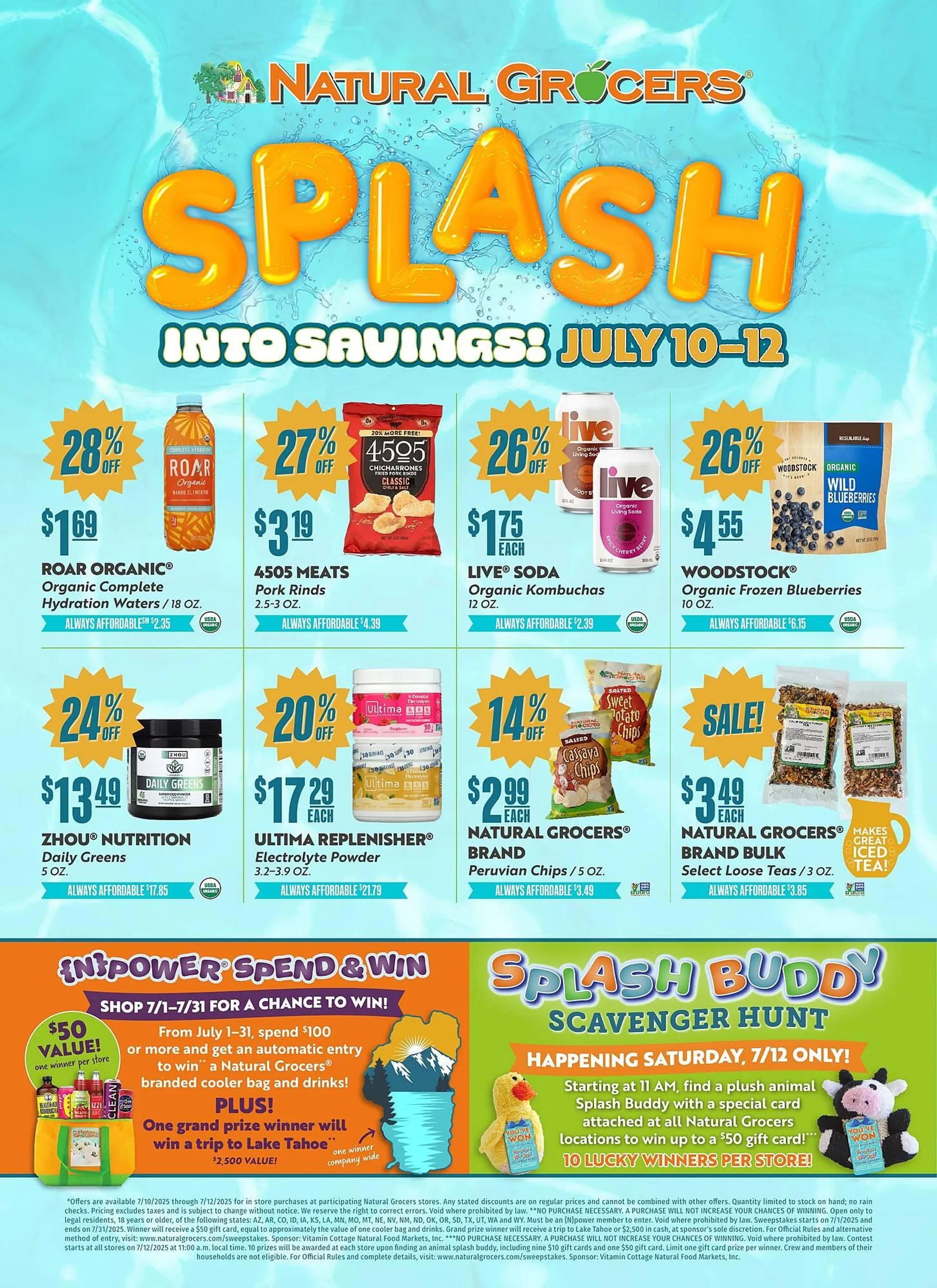 Weekly ad Natural Grocers ad from July 10 to July 12 2025 - Page 2