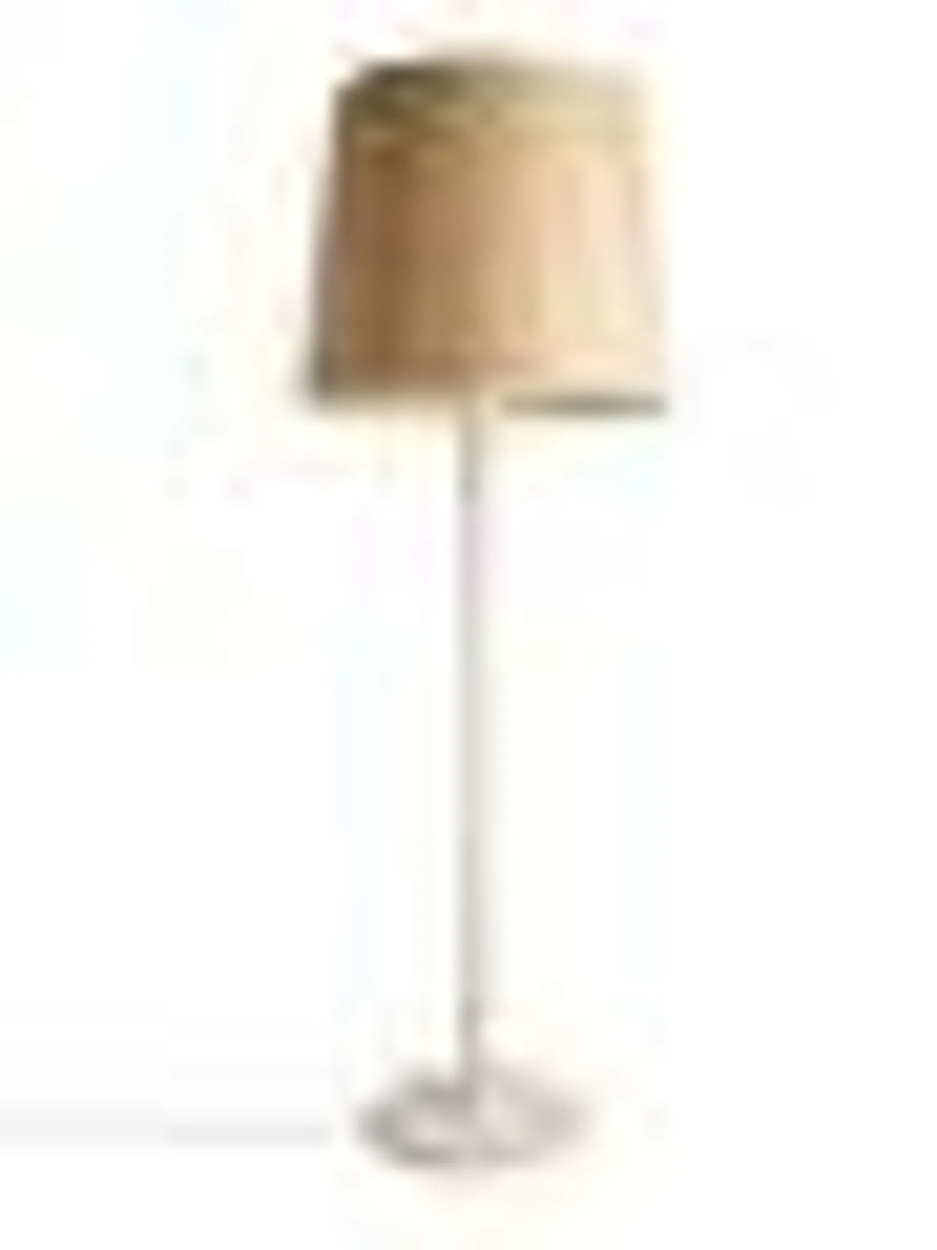 White Minimalist Floor Lamp from Staff Leuchten, 1970s