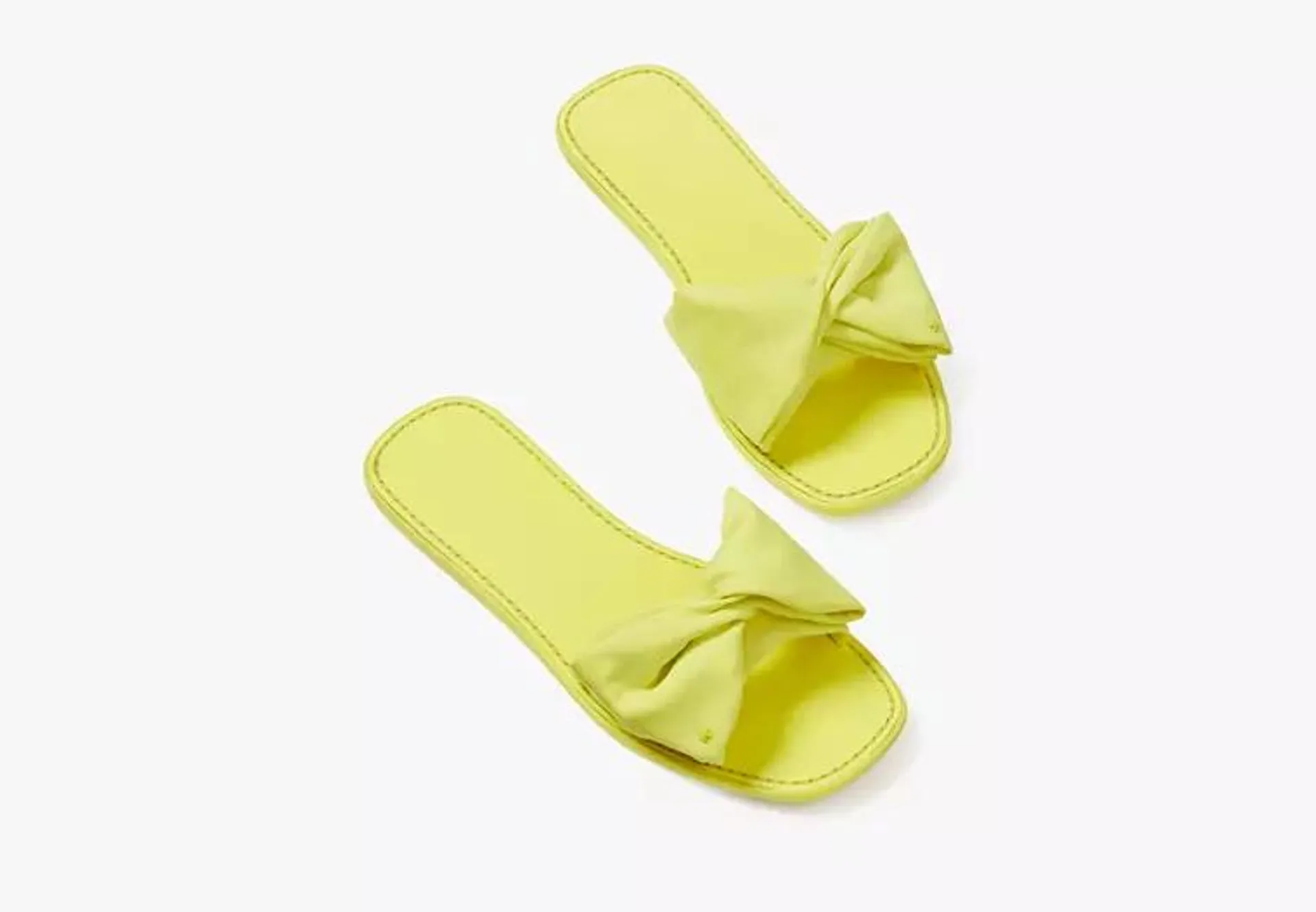 Bikini Bow Slide Sandals