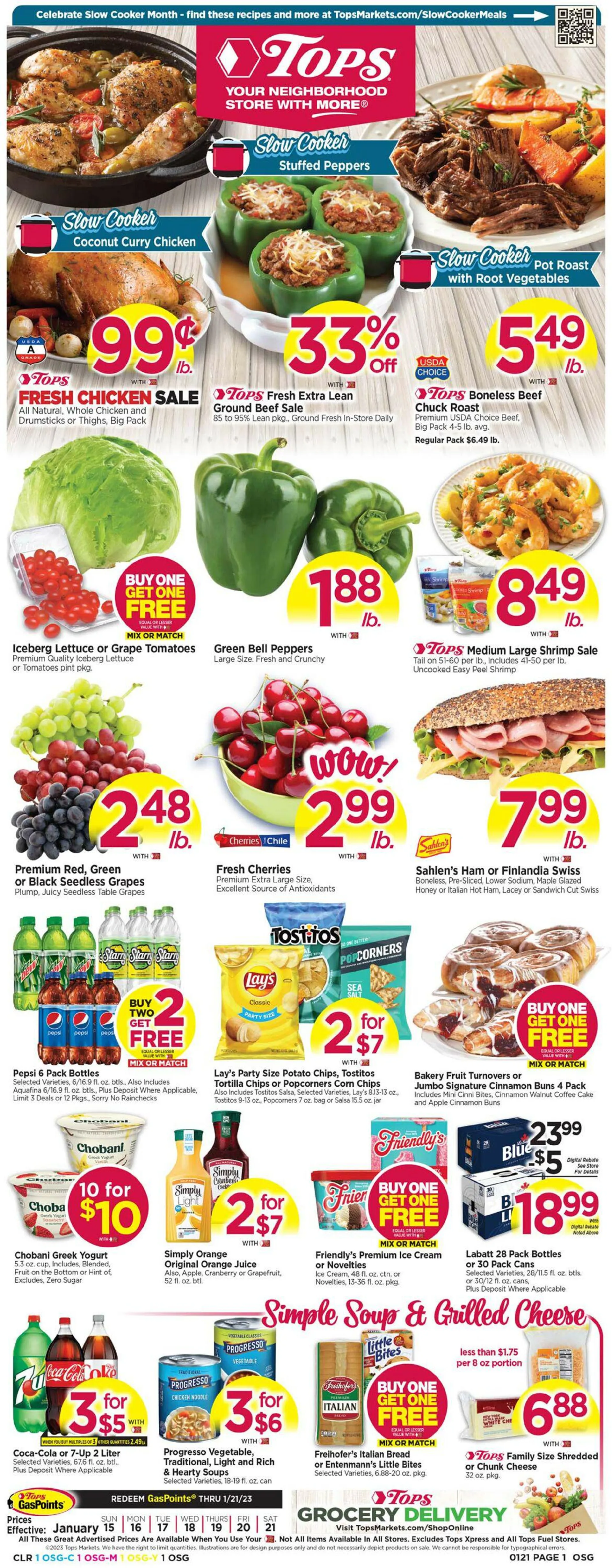 Tops Friendly Markets Current weekly ad - 1