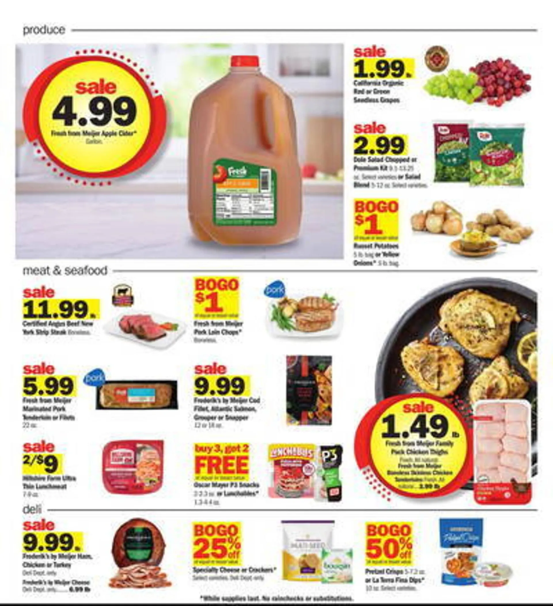 Weekly ad Meijer Weekly Ad from October 13 to October 19 2024 - Page 2