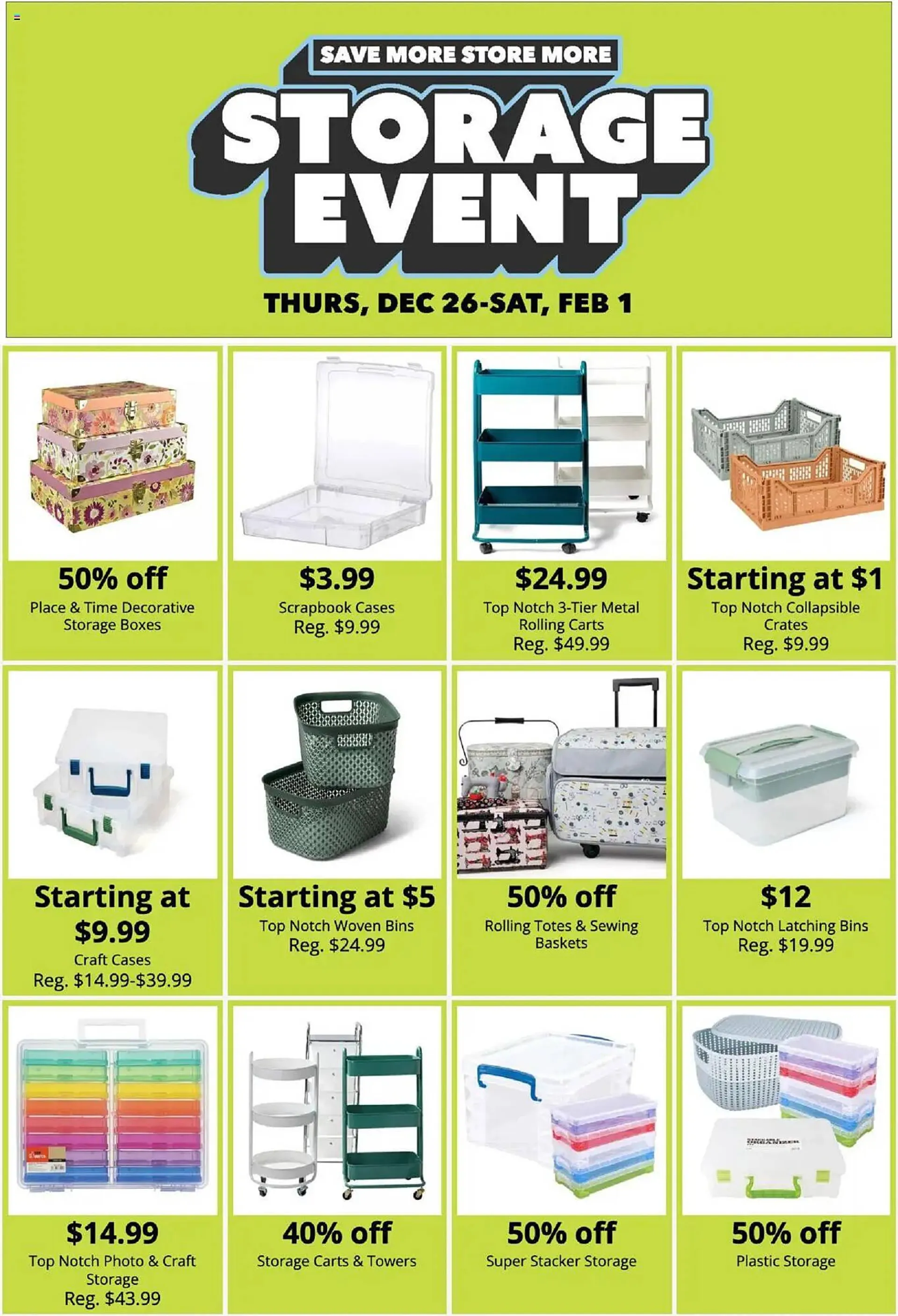 Weekly ad JOANN Weekly Ad from January 9 to January 29 2025 - Page 4