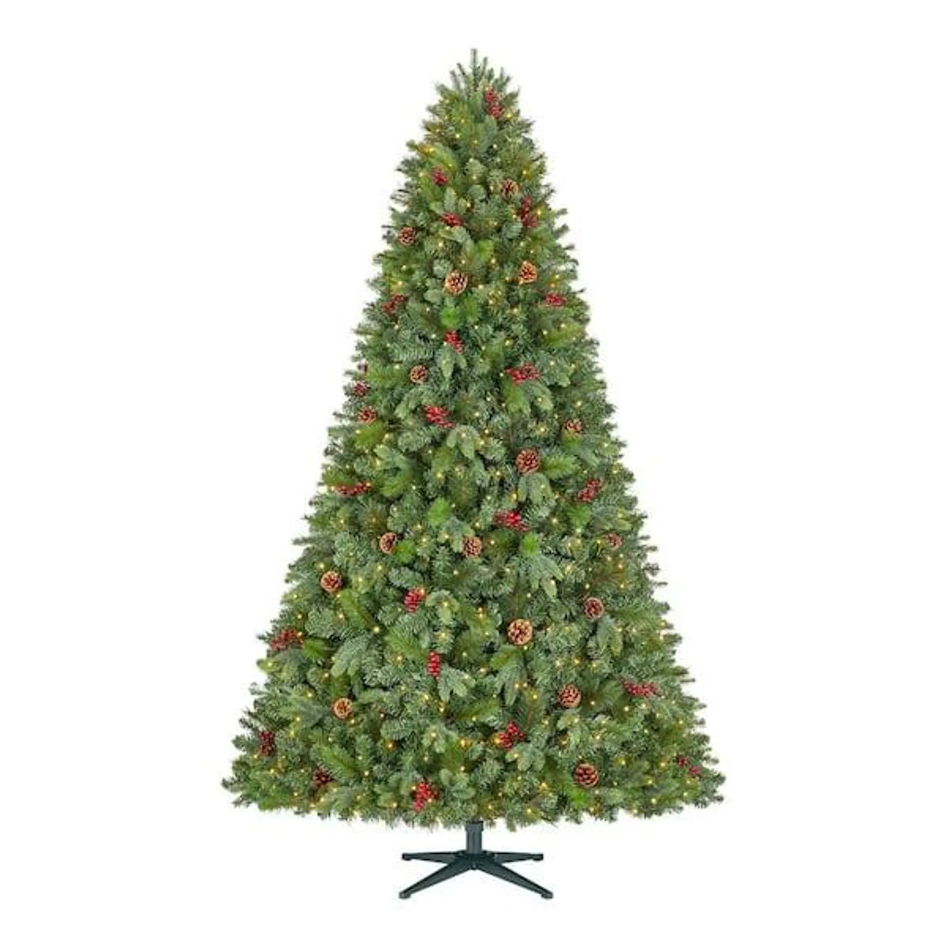 7.5 ft. Pre-Lit LED Westwood Fir Artificial Christmas Tree with 650 Warm White Micro Fairy Lights