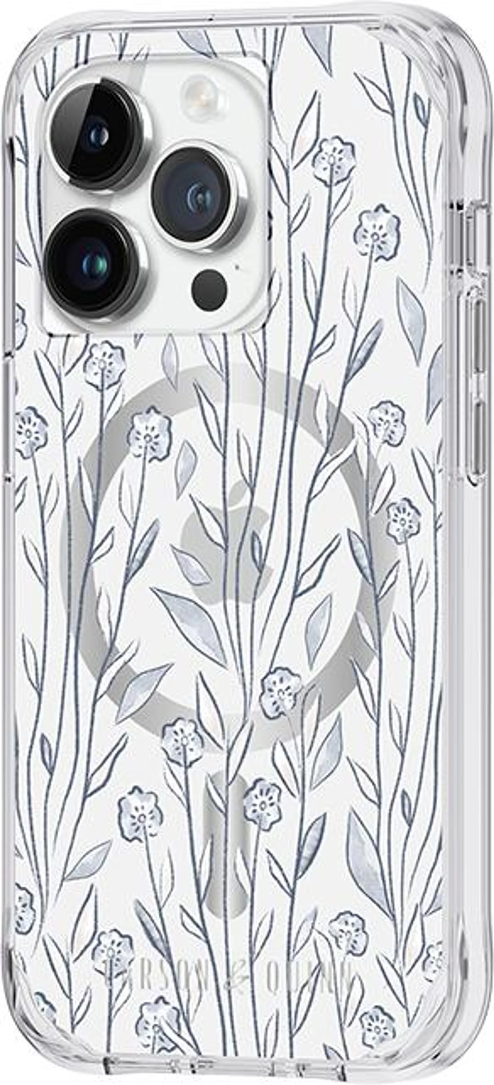 Carson & Quinn Crystal Meadow with MagSafe Case - iPhone 14 Pro Max