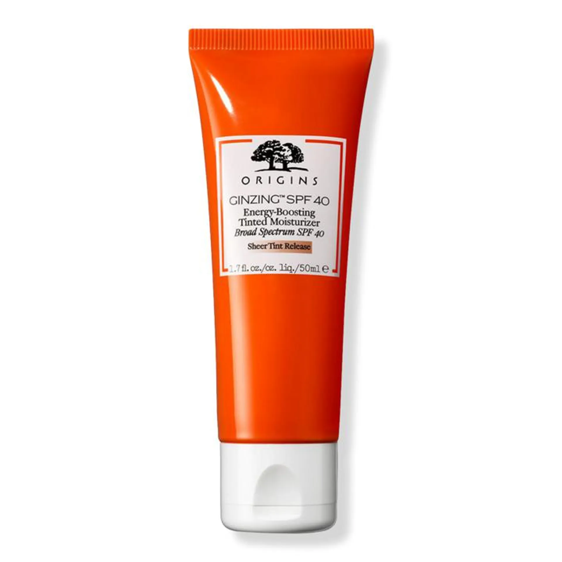 GinZing SPF 40 Energy-Boosting Tinted Moisturizer