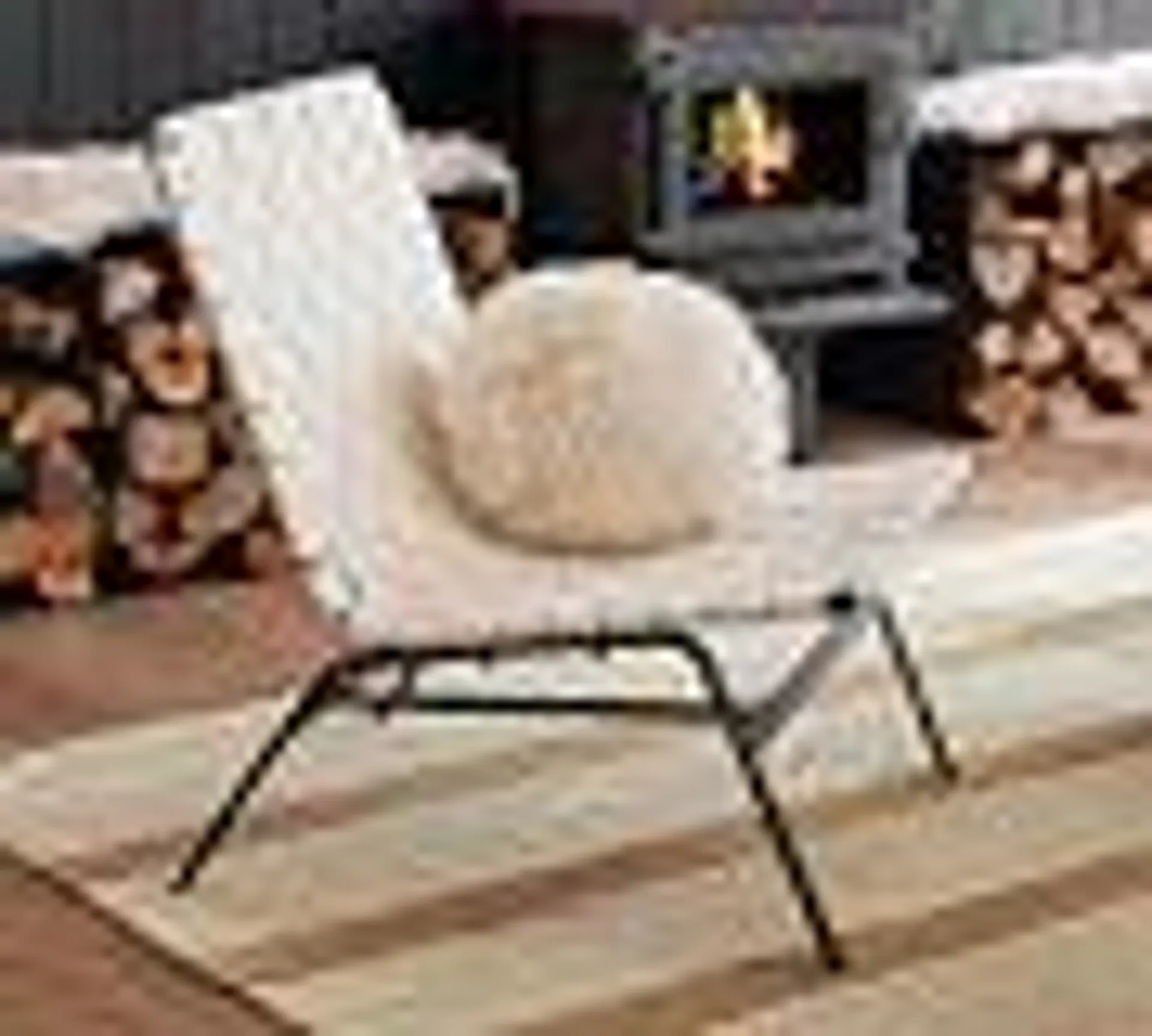 Shay Woven Accent Chair