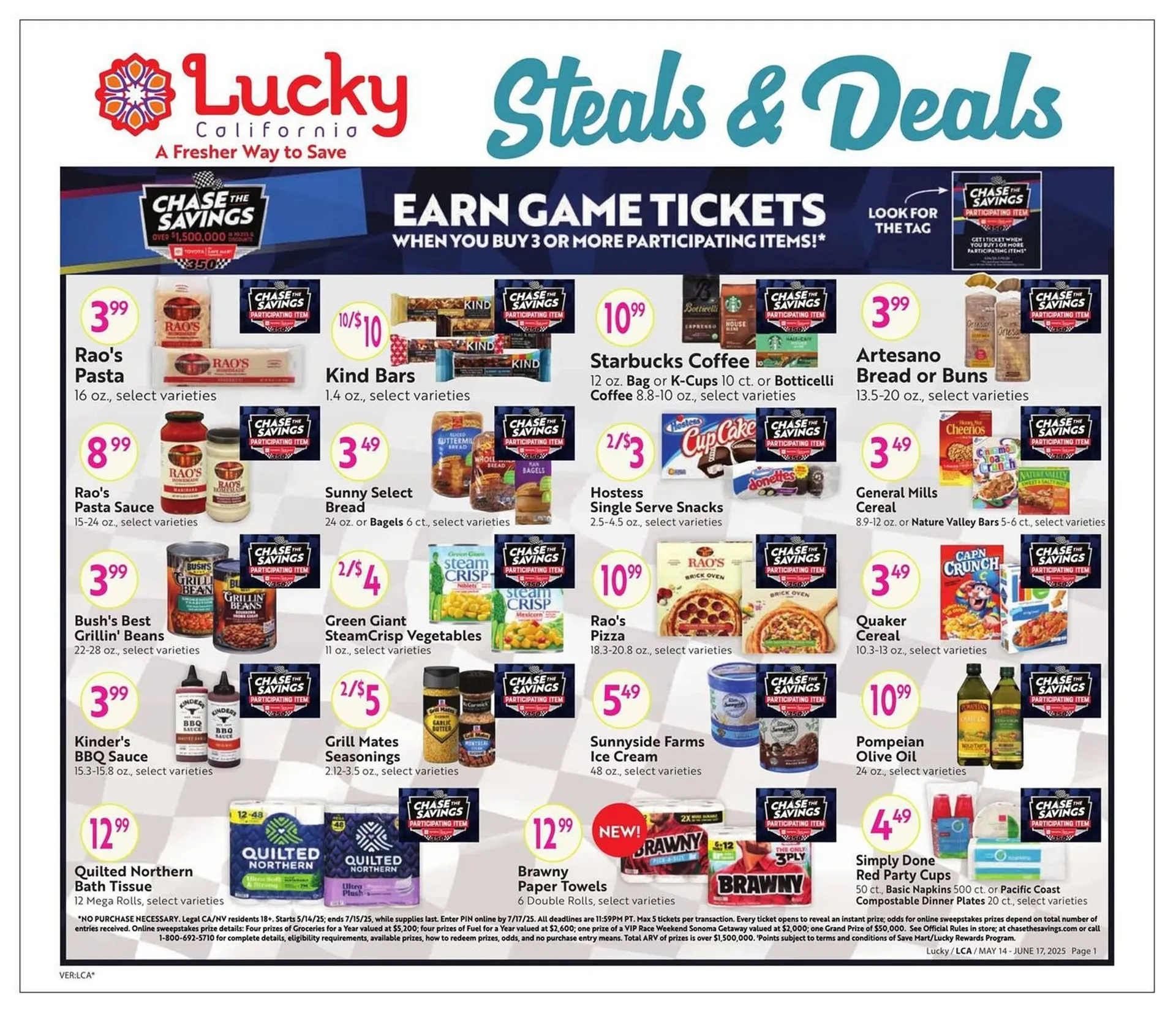 Lucky Supermarkets Weekly Ad - 1