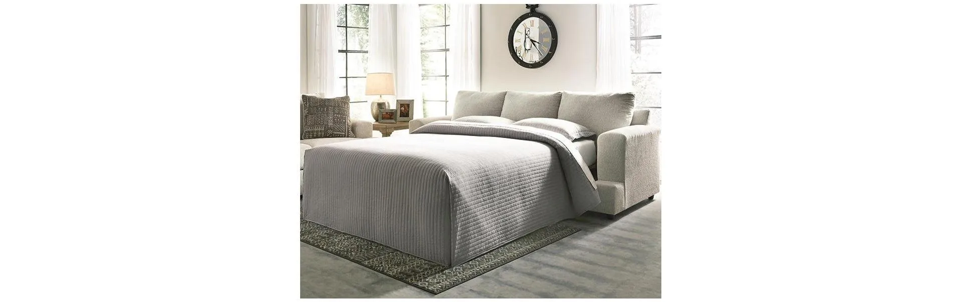 Soletren Stone Queen Sleeper Sofa