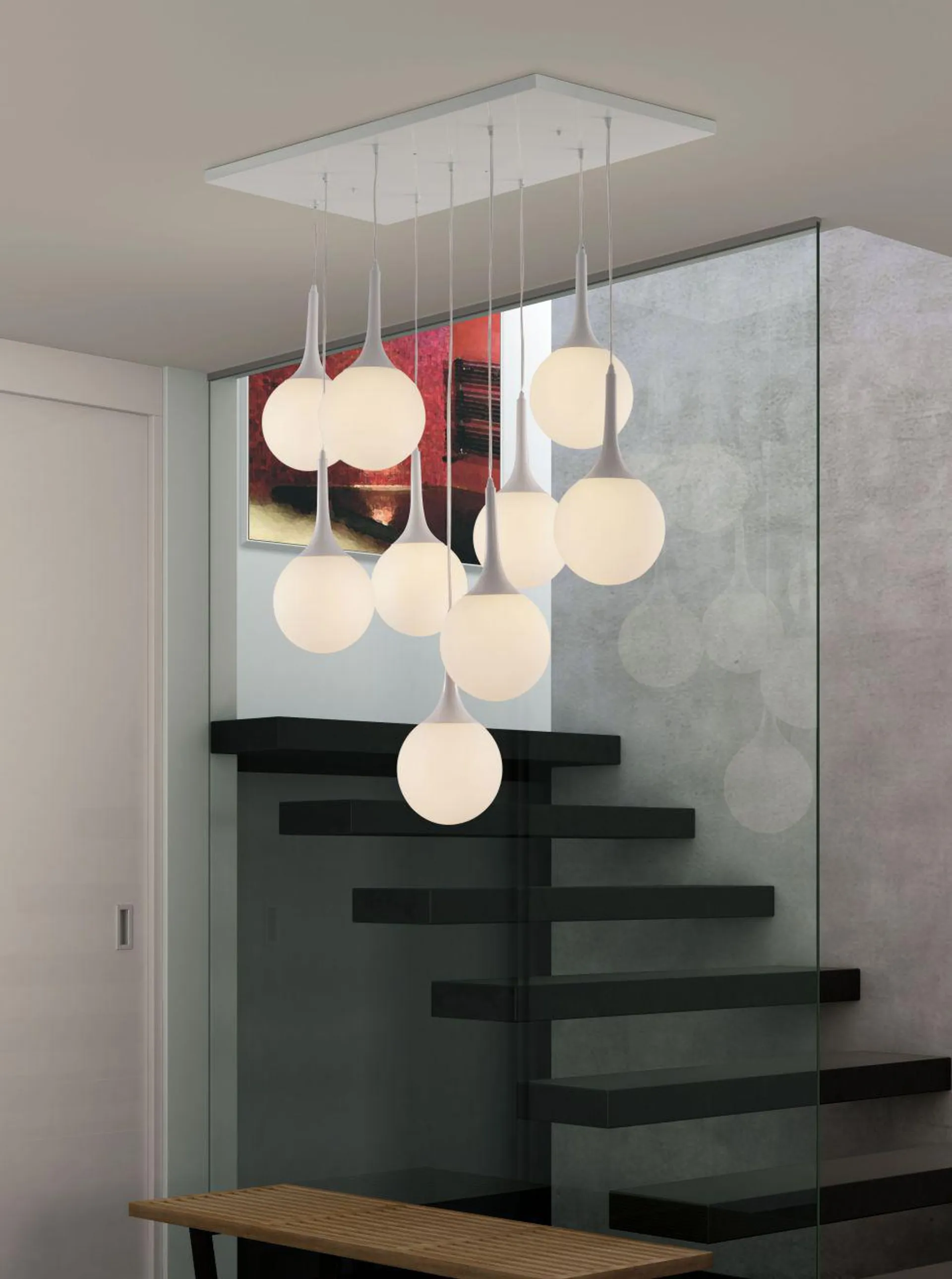 Epsilon Ceiling Lamp White