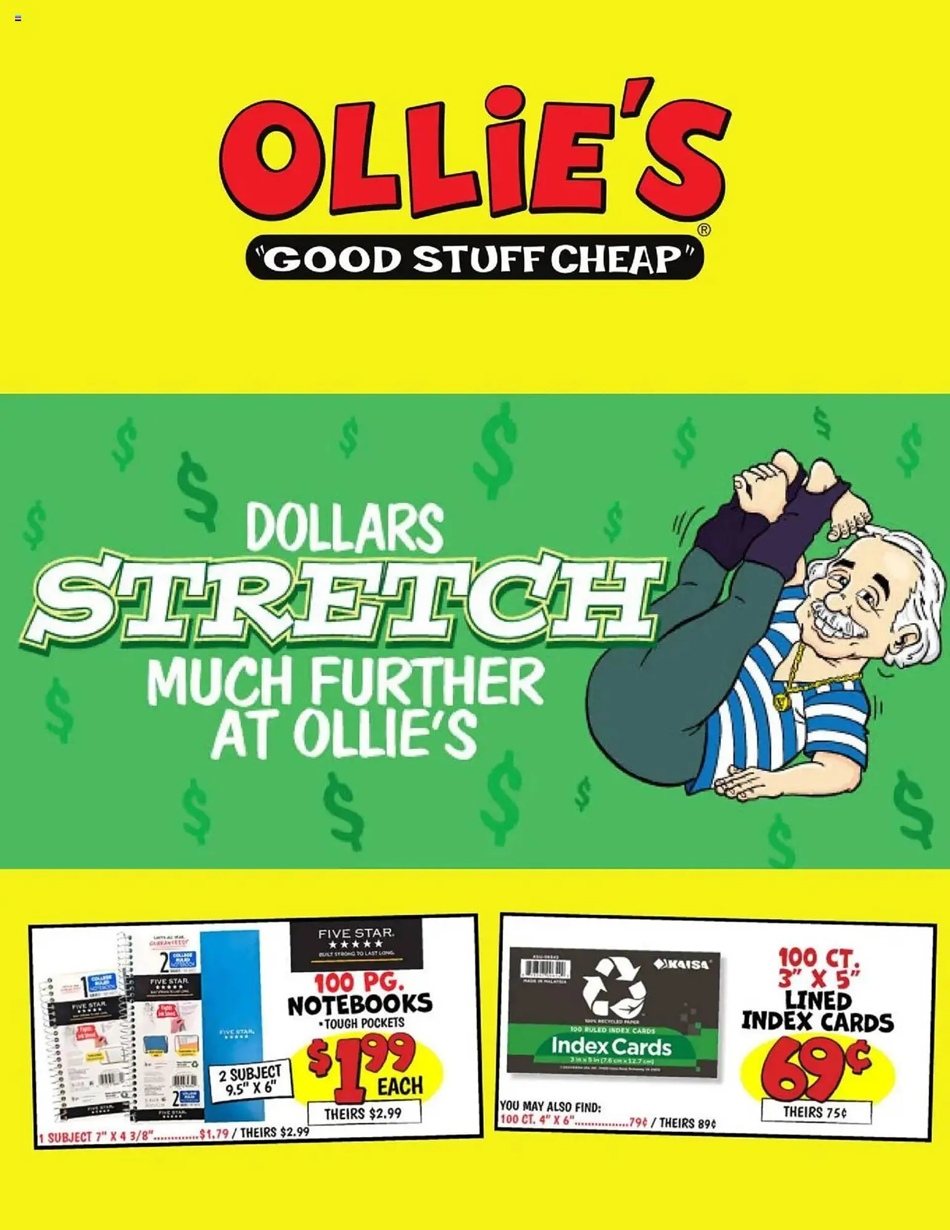 Weekly ad Ollie's Weekly Ad from August 6 to August 14 2025 - Page 1