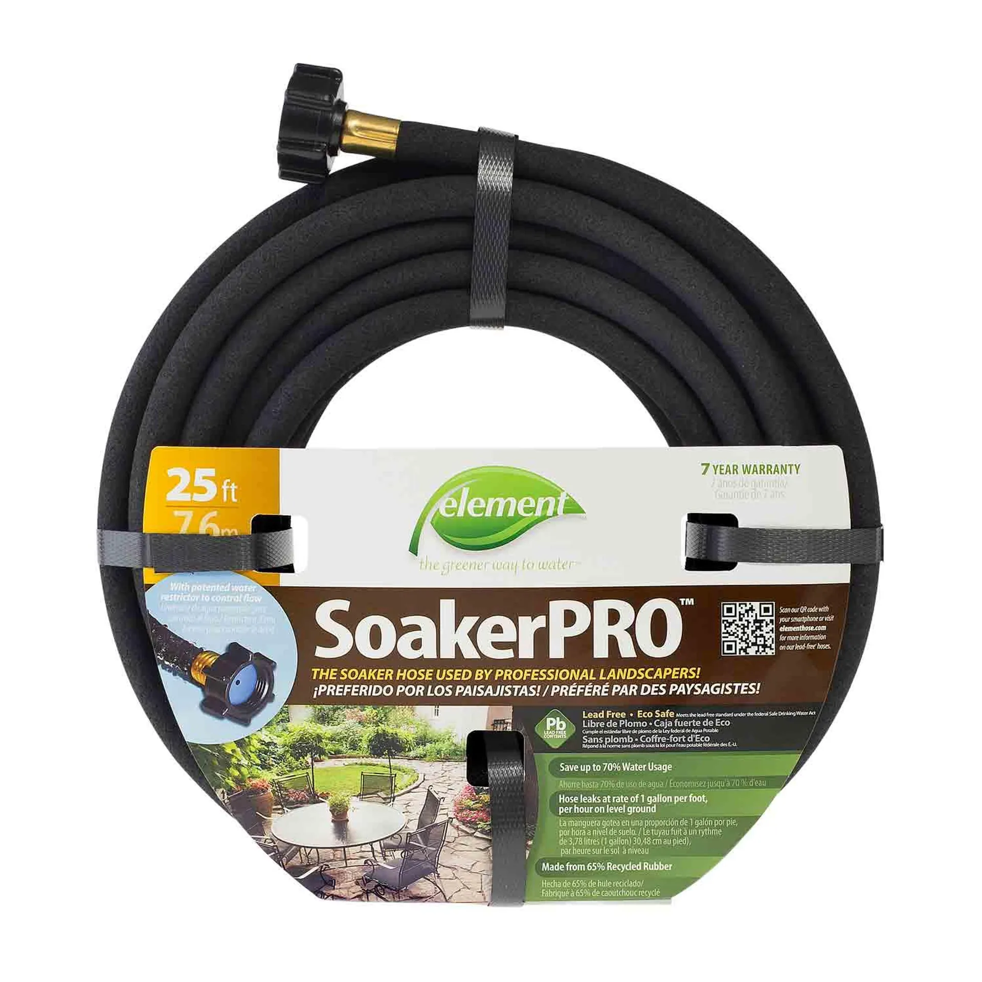 Element 3/8" x 25' SoakerPro™ Hose