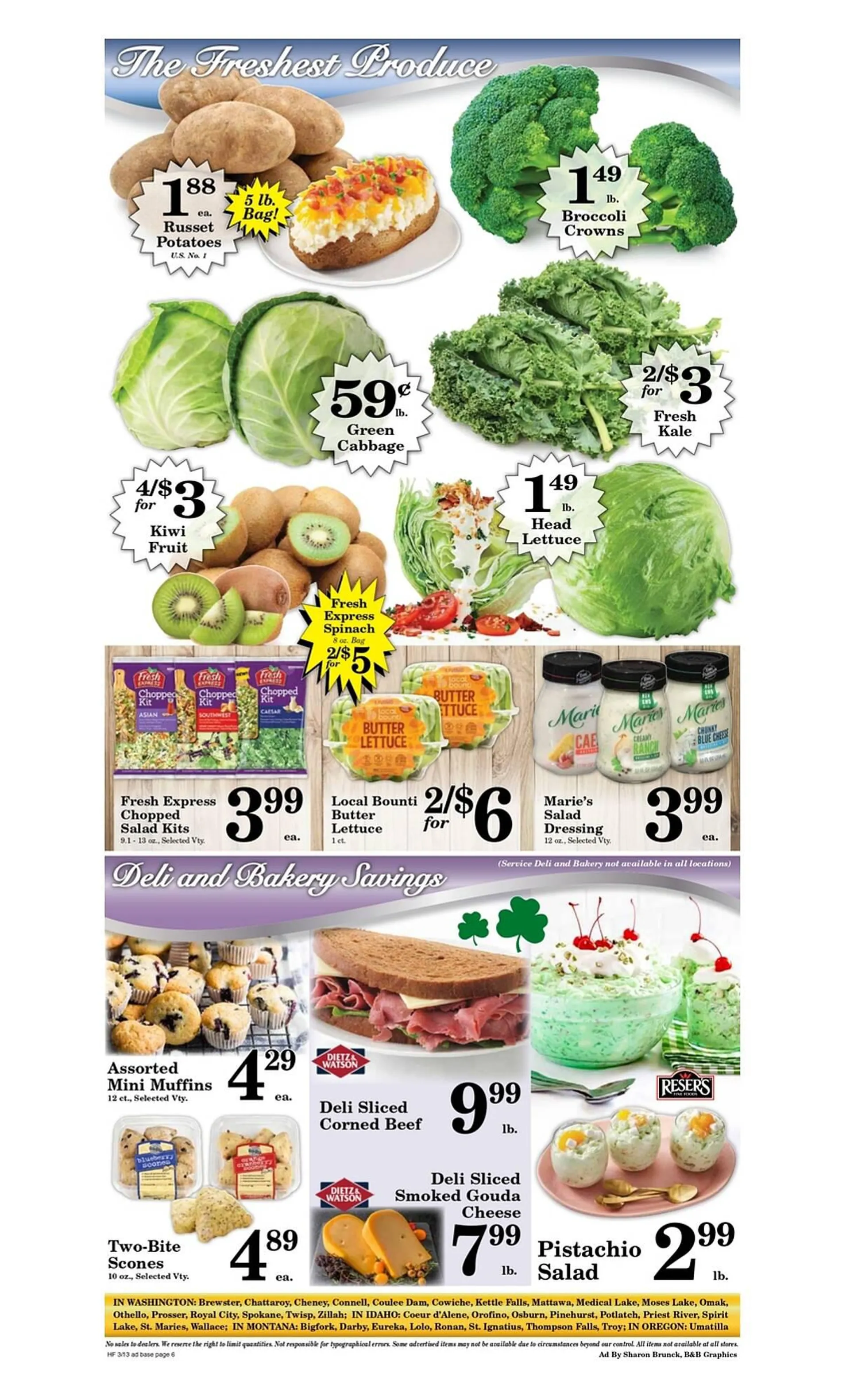 Weekly ad Harvest Foods ad from March 13 to March 19 2024 - Page 6