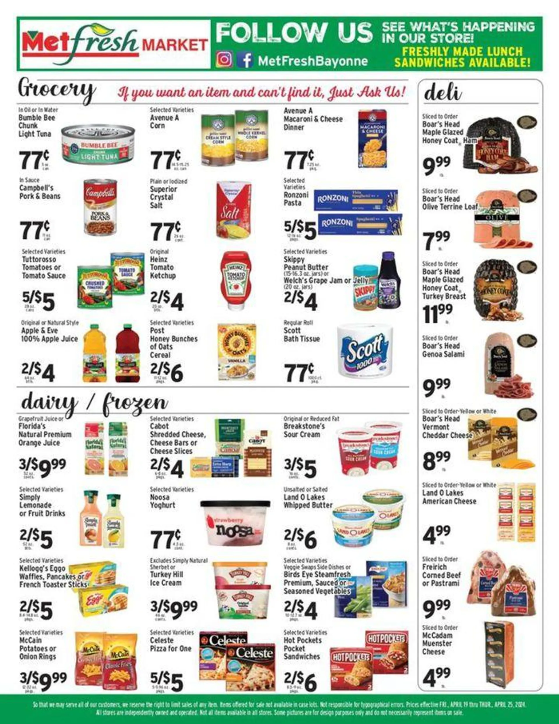 Met Foodmarkets weekly ad - 2