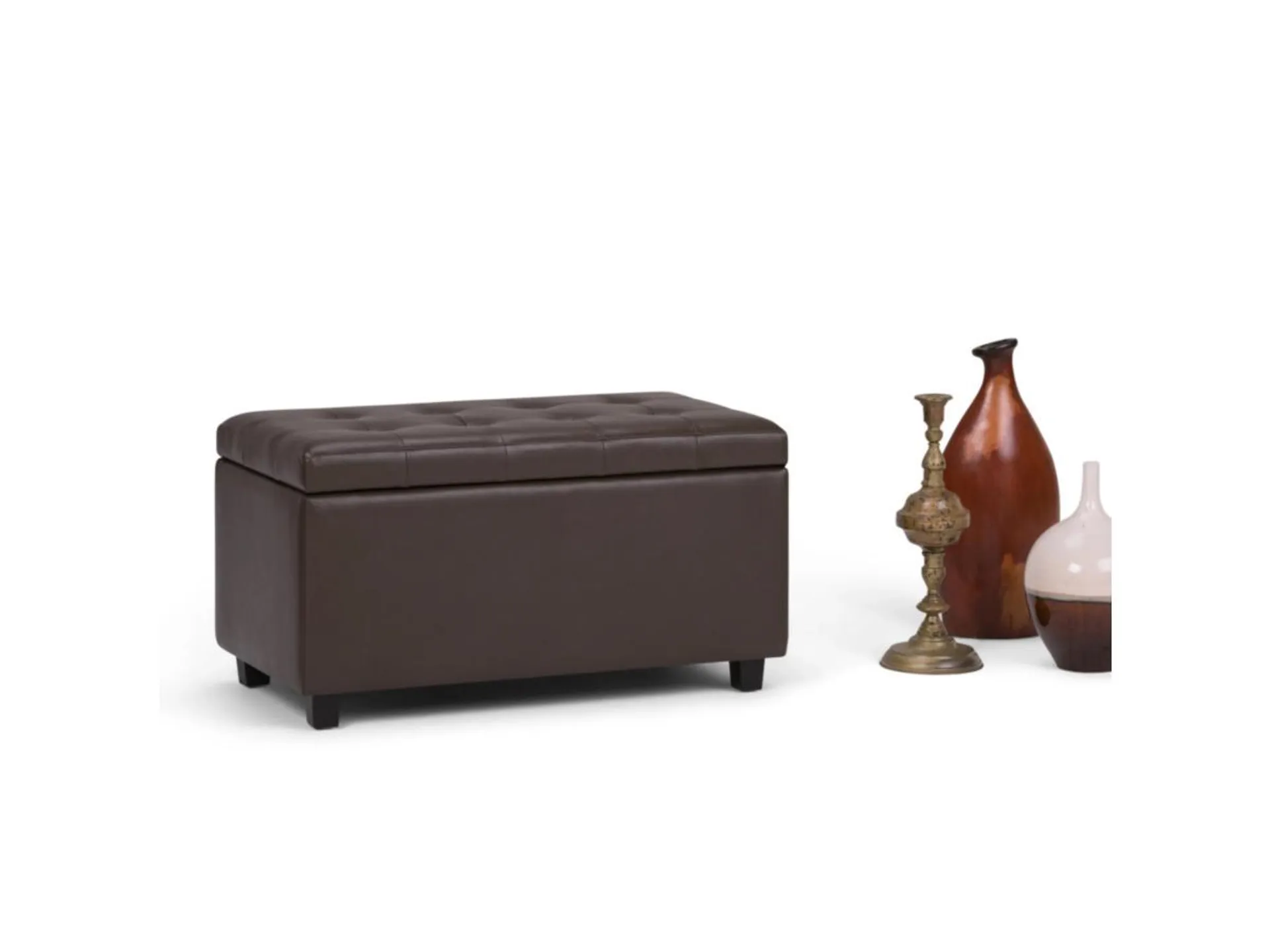 Cosmopolitan Rectangle Storage Ottoman