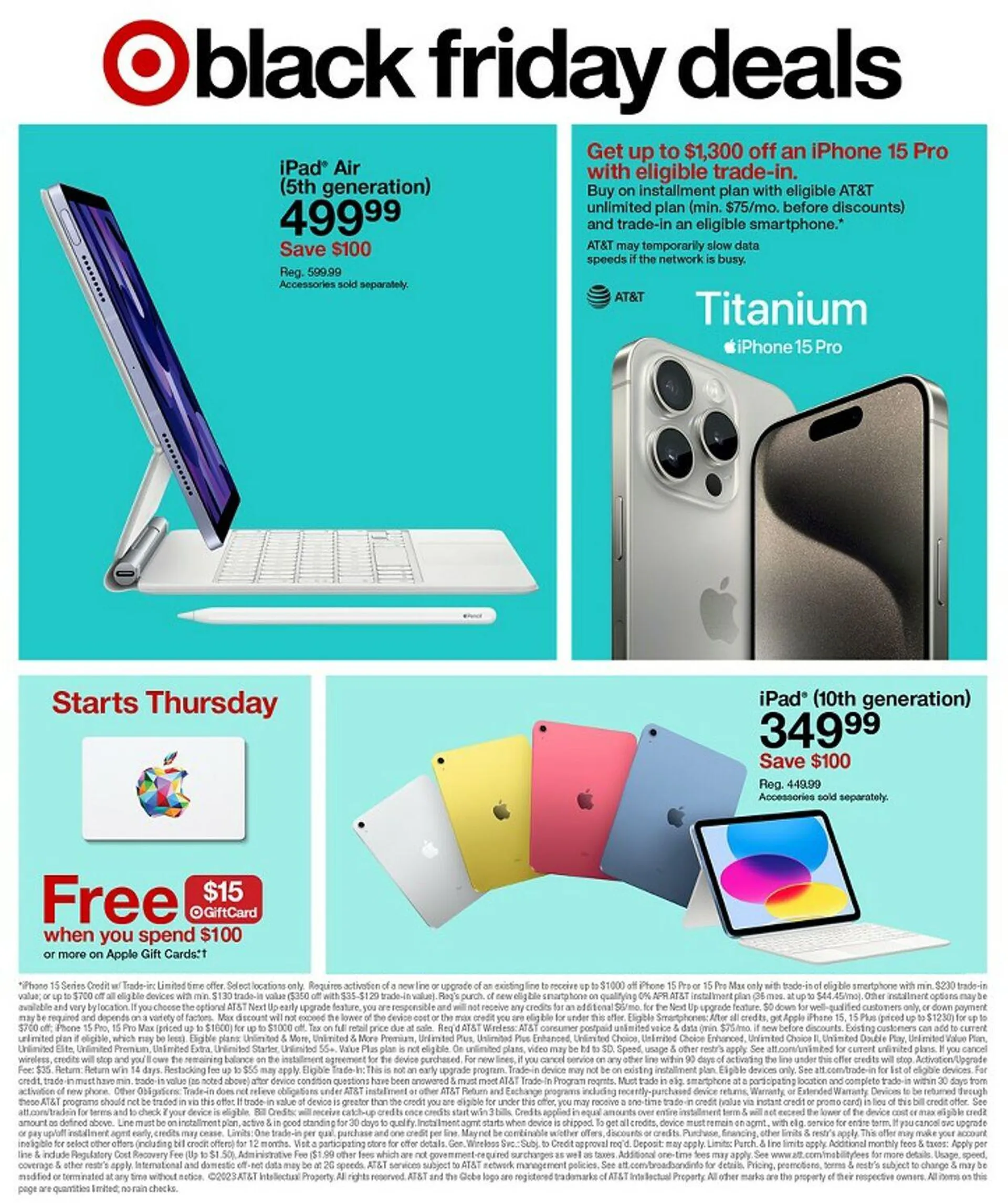 Weekly ad Target Black Friday Deals from November 19 to November 25 2023 - Page 9