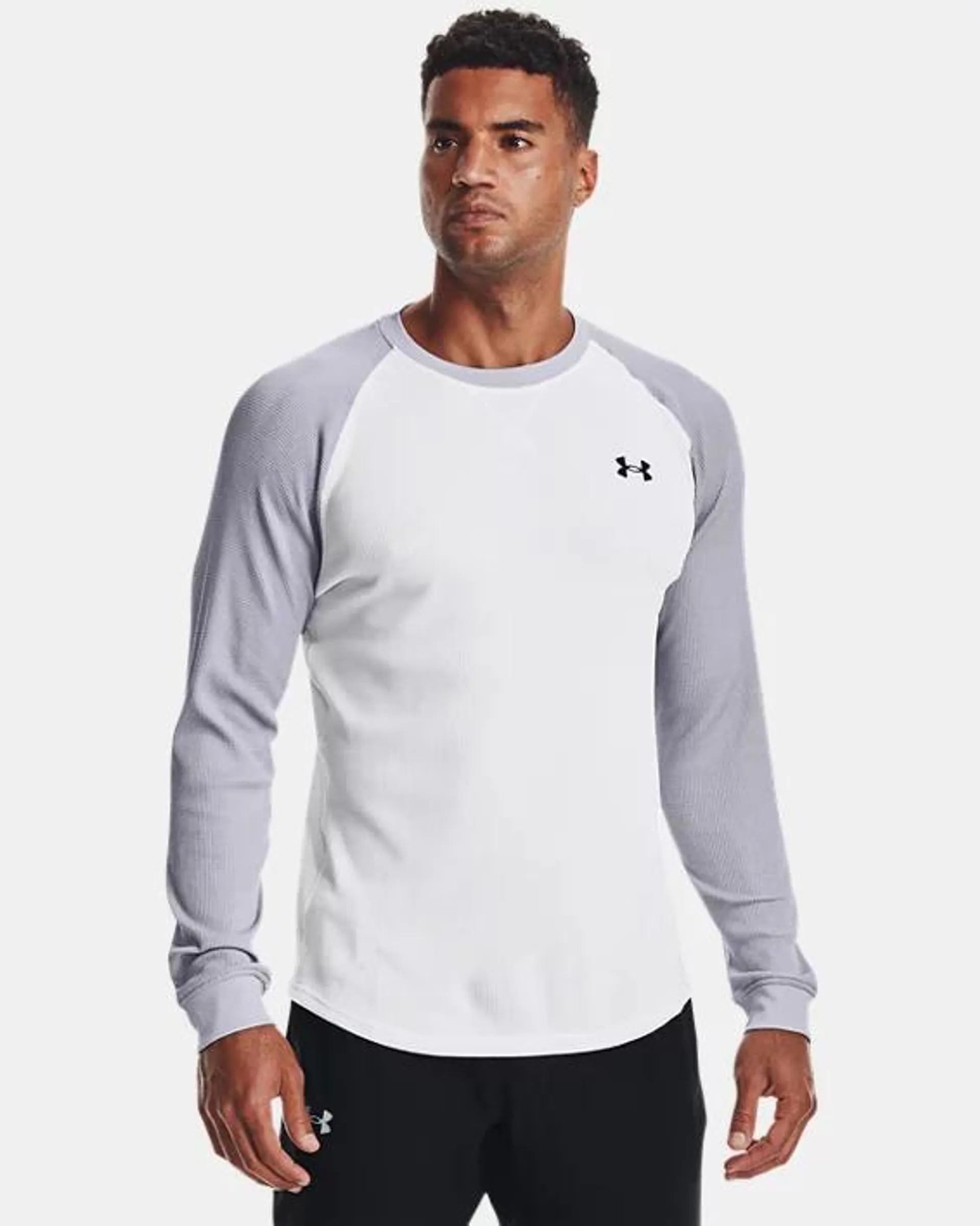 Men's UA Waffle Crew Long Sleeve