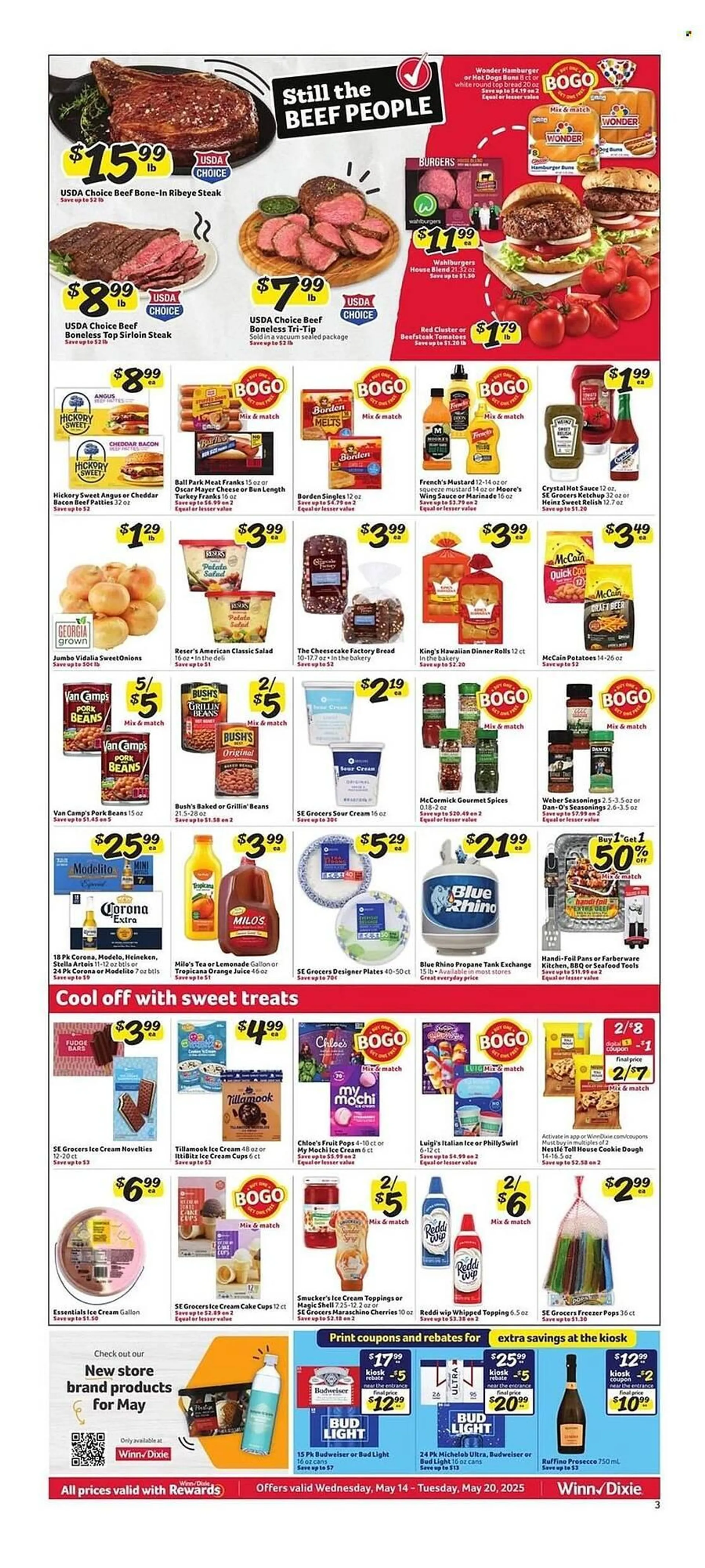 Weekly ad Winn Dixie Weekly Ad from May 14 to May 20 2025 - Page 3